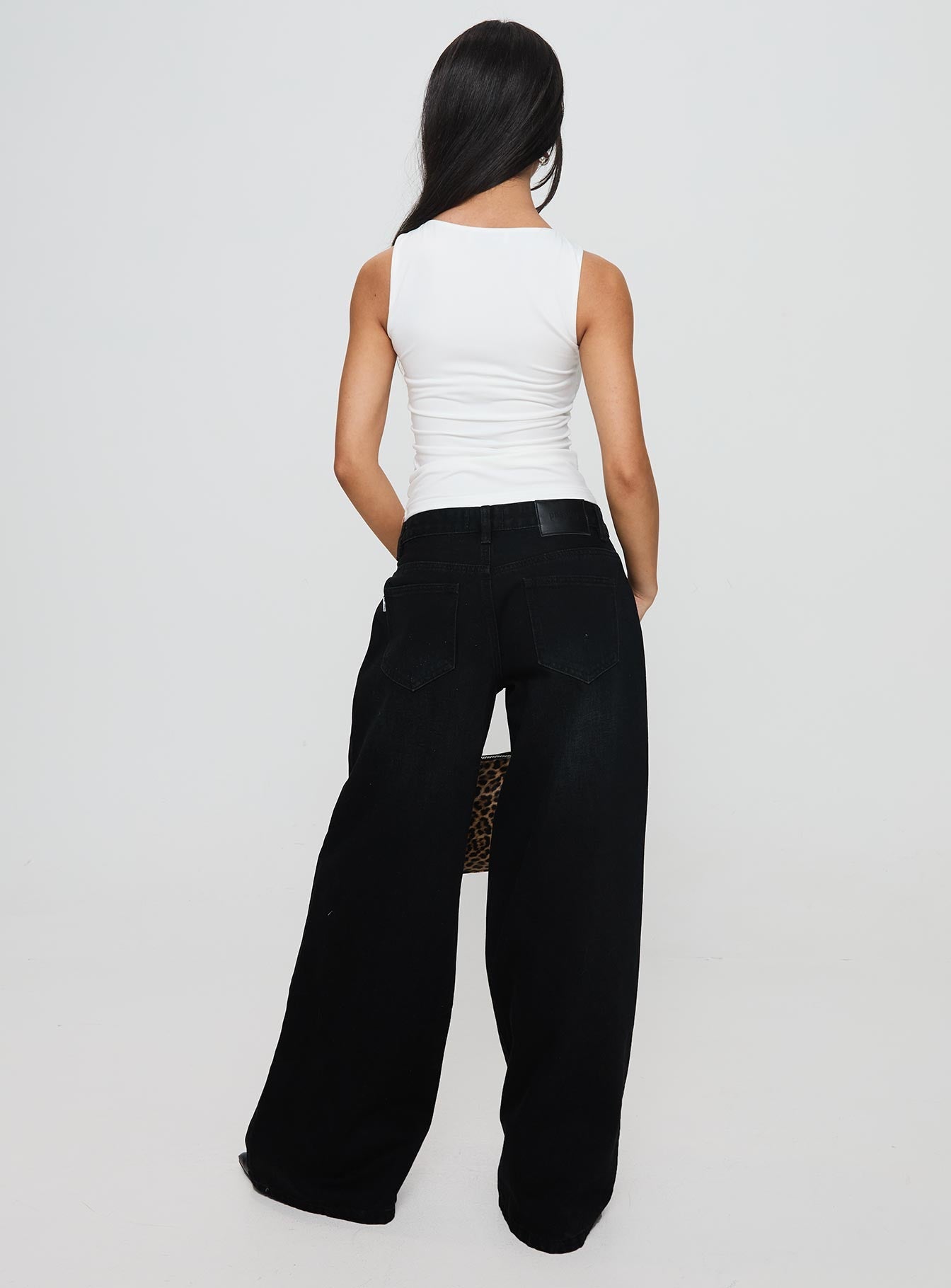 Pearlisle Baggy Jeans Black