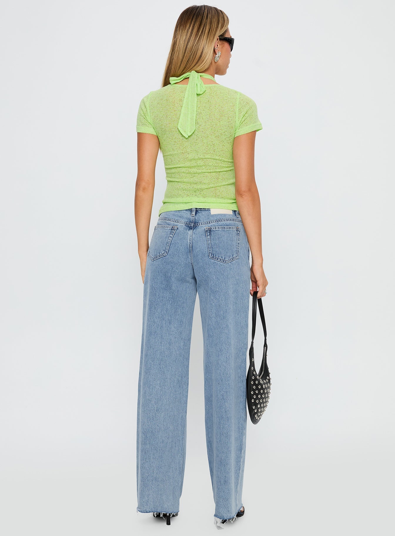 Darla Low Rise Straight Jean Vintage Blue Wash