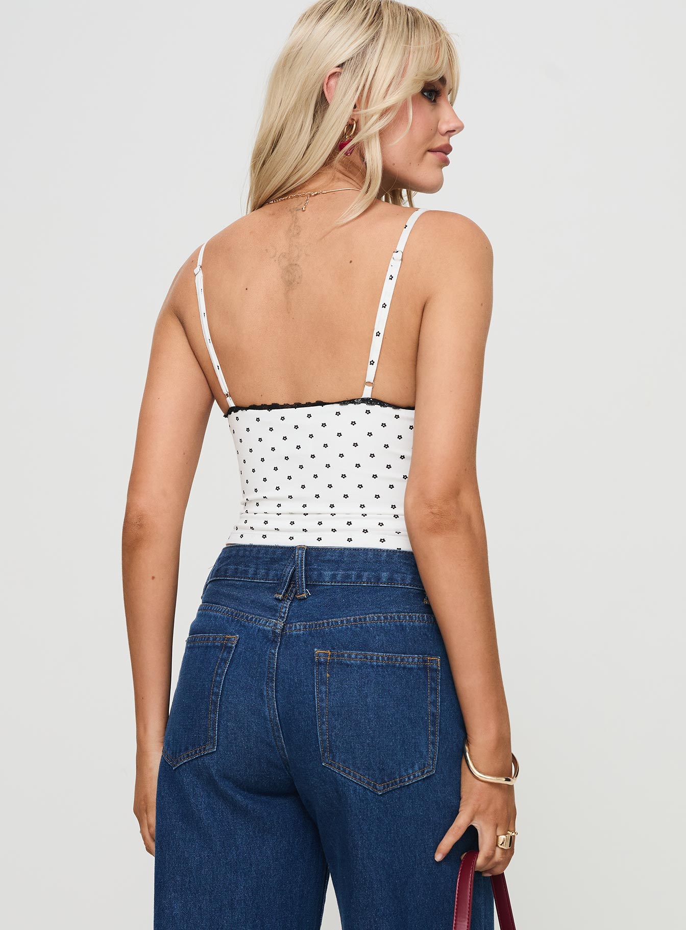 Rune Top White / Black