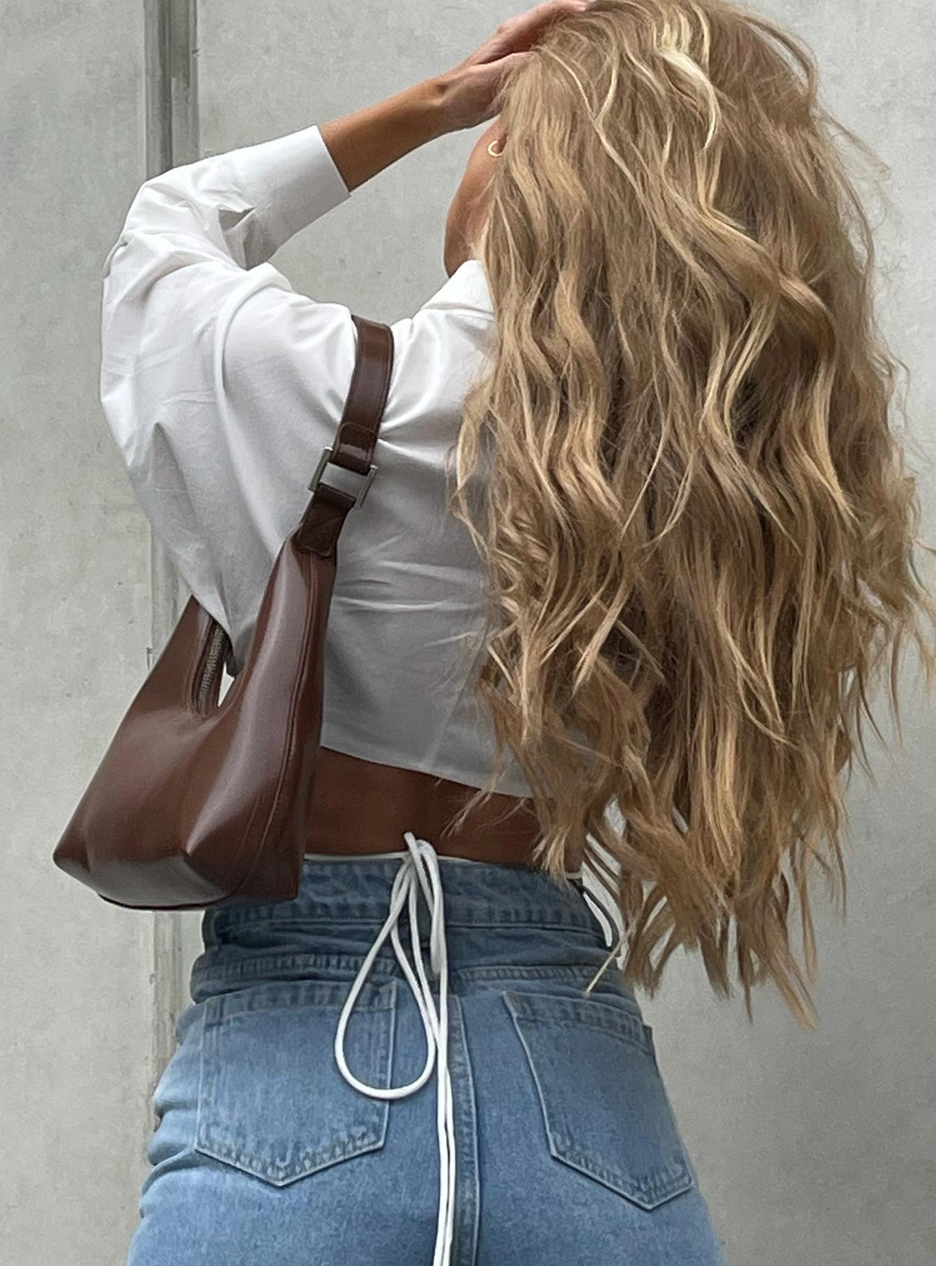 Rylen Long Sleeve Top White