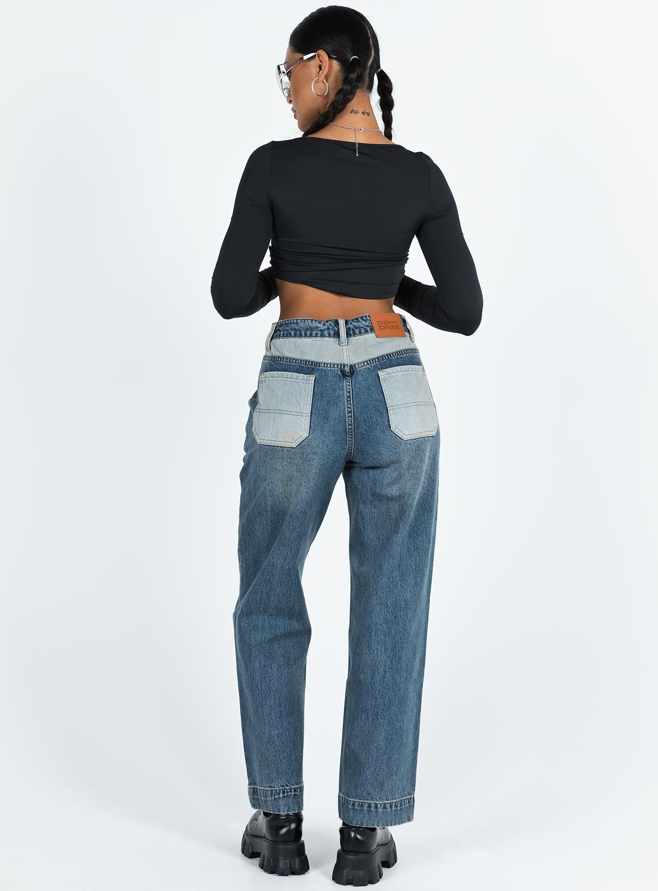 Nataly Jeans Dark Wash Denim