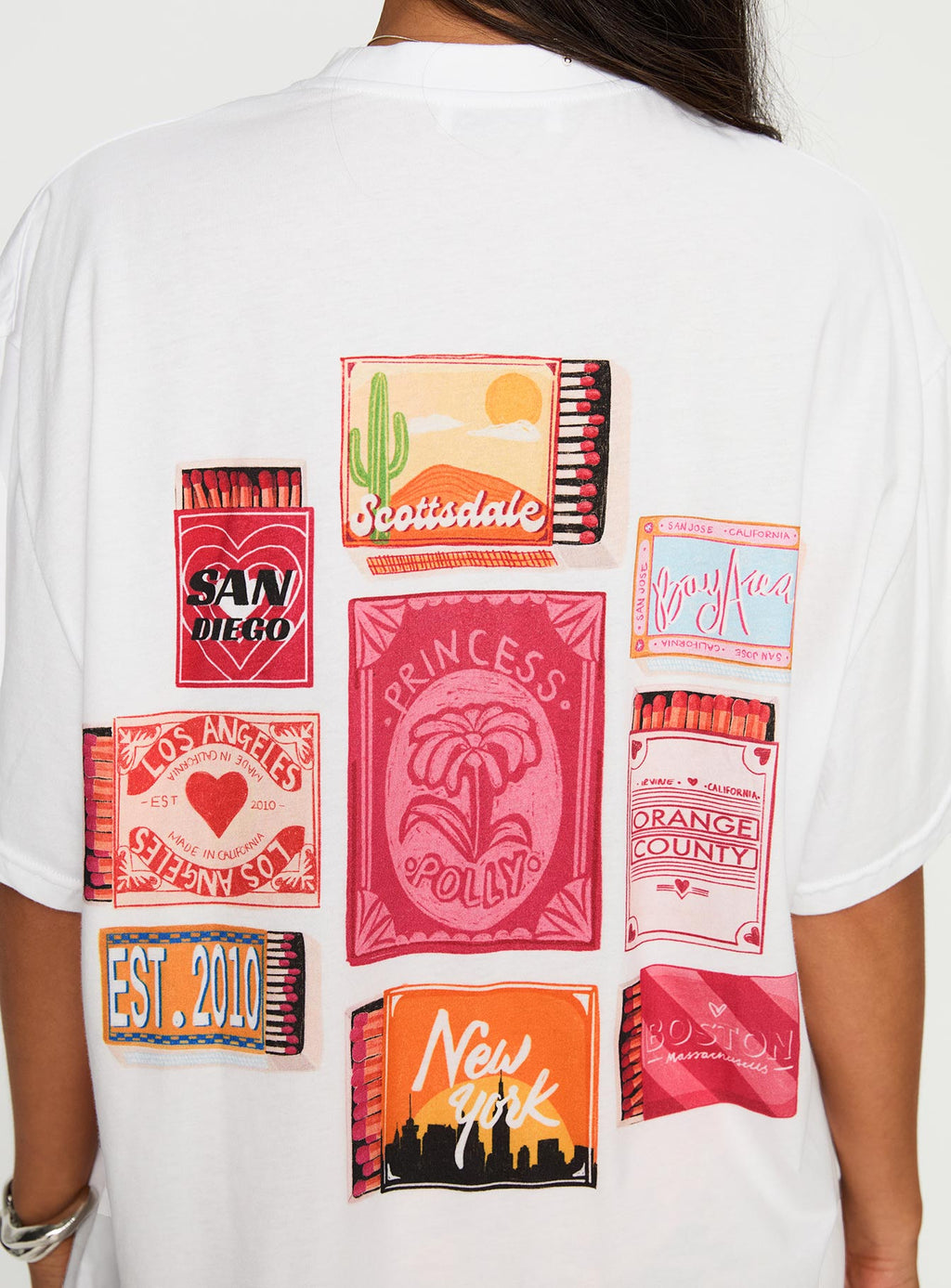 Matchbox Collection Graphic Tee White / Multi
