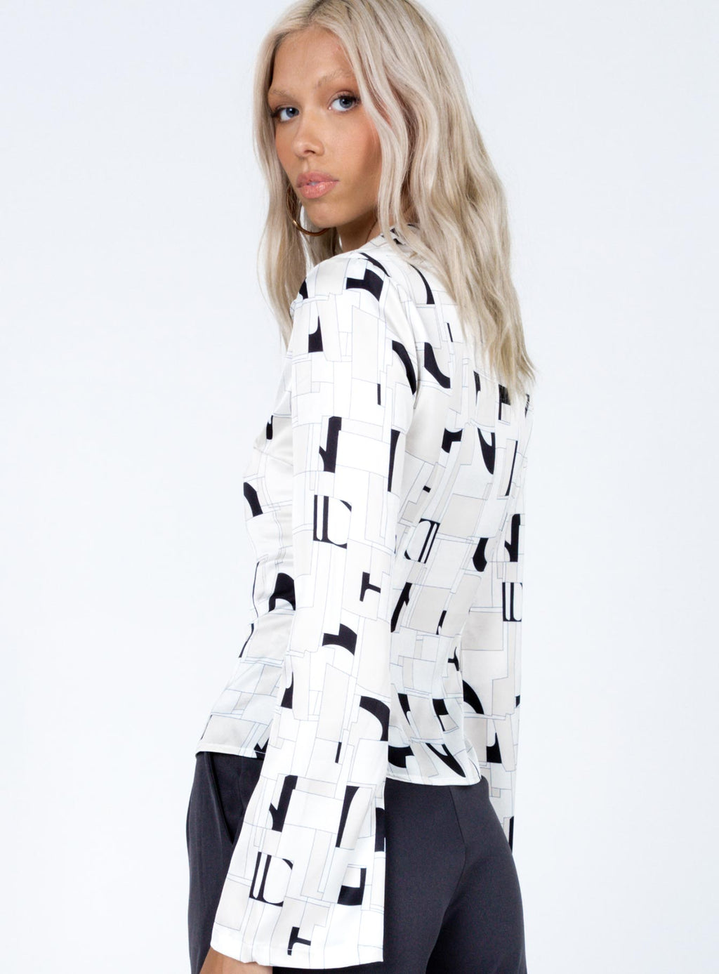 Anni Shirt Beige Multi