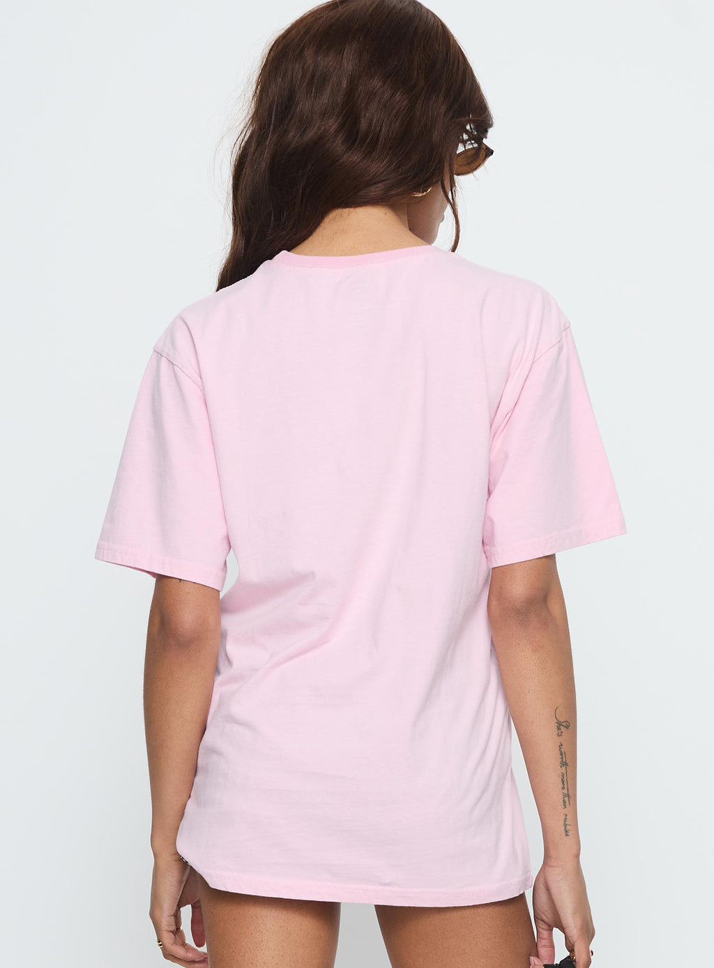 Airheads Oversized Graphic Tee Pink