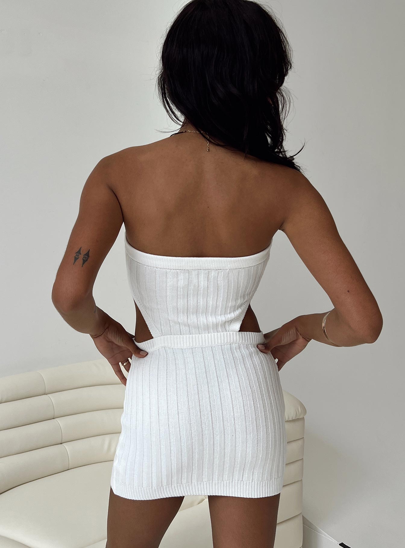 Olia Mini Dress White