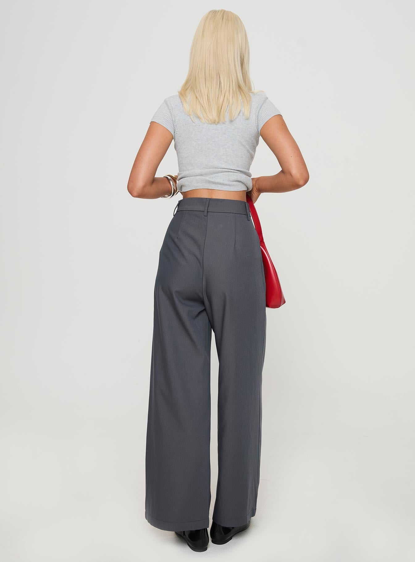 Relaxed Pants Charcoal