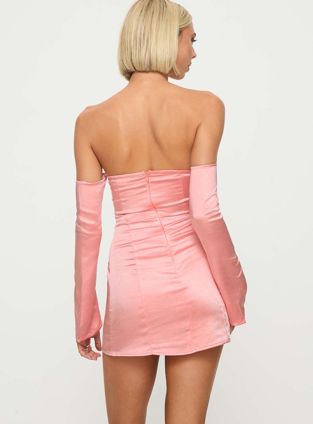 Amalea Mini Dress Dusty Pink