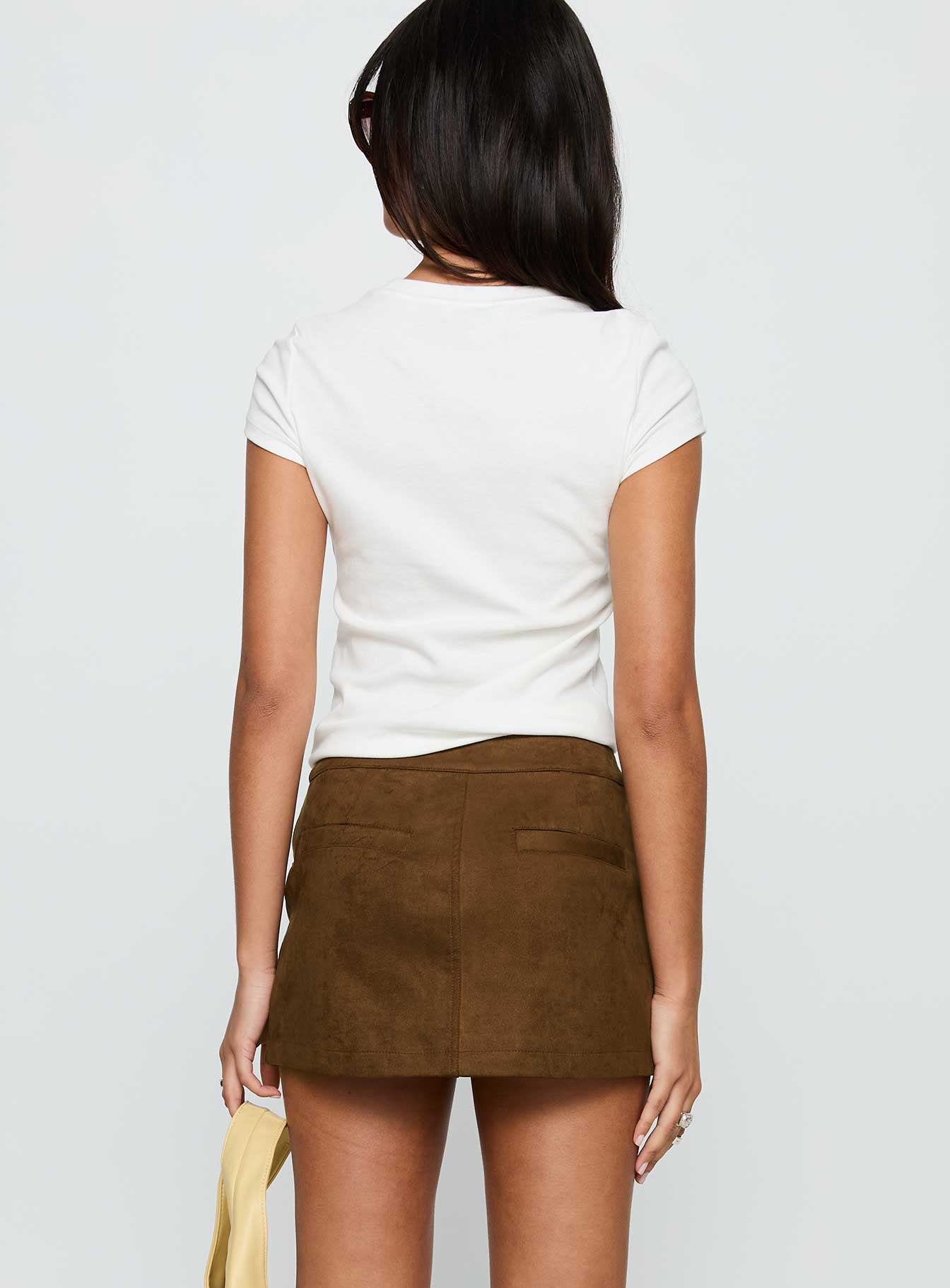 Rhodeo Mini Skirt Brown