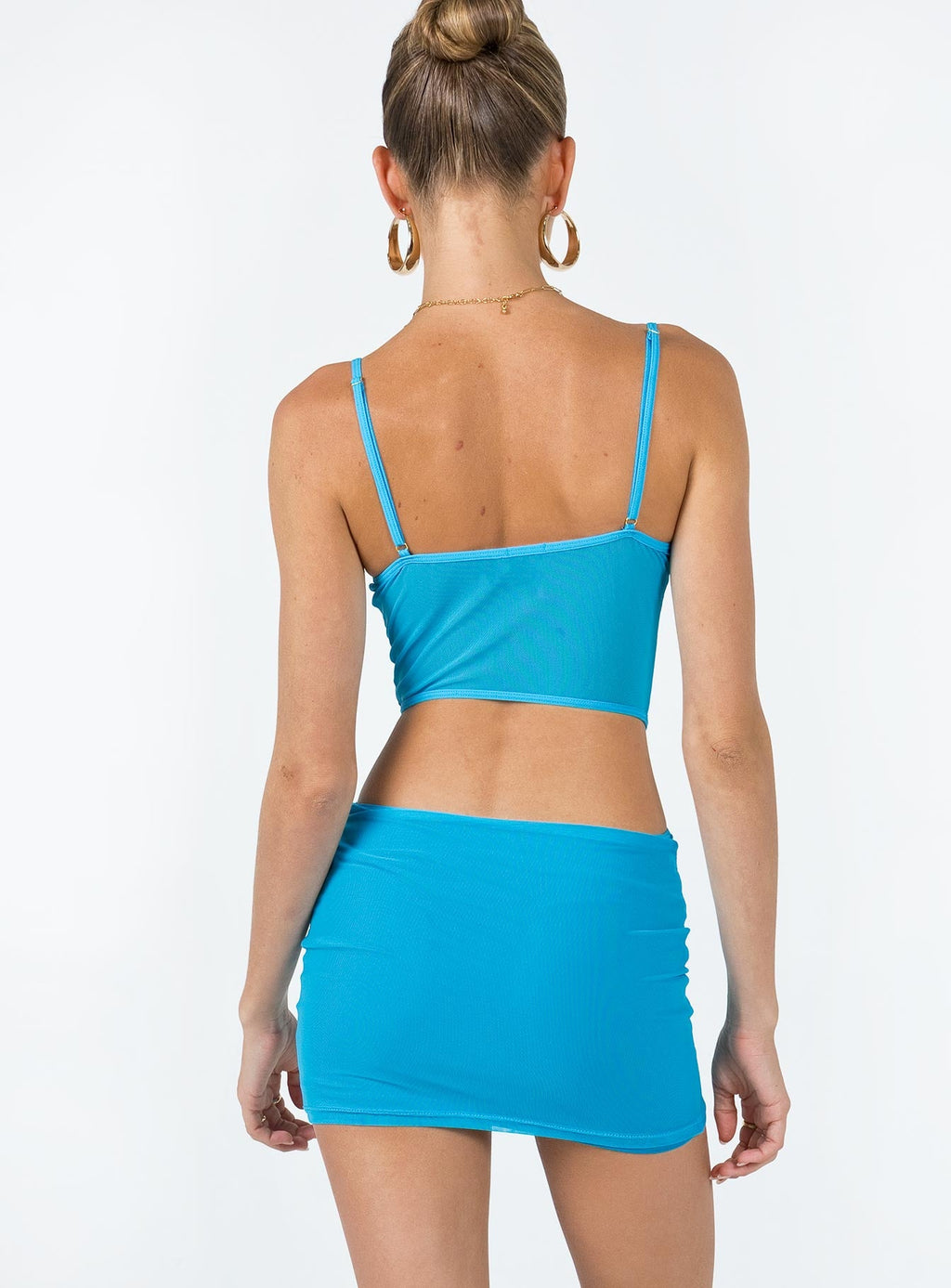 Freesia Mini Dress Blue