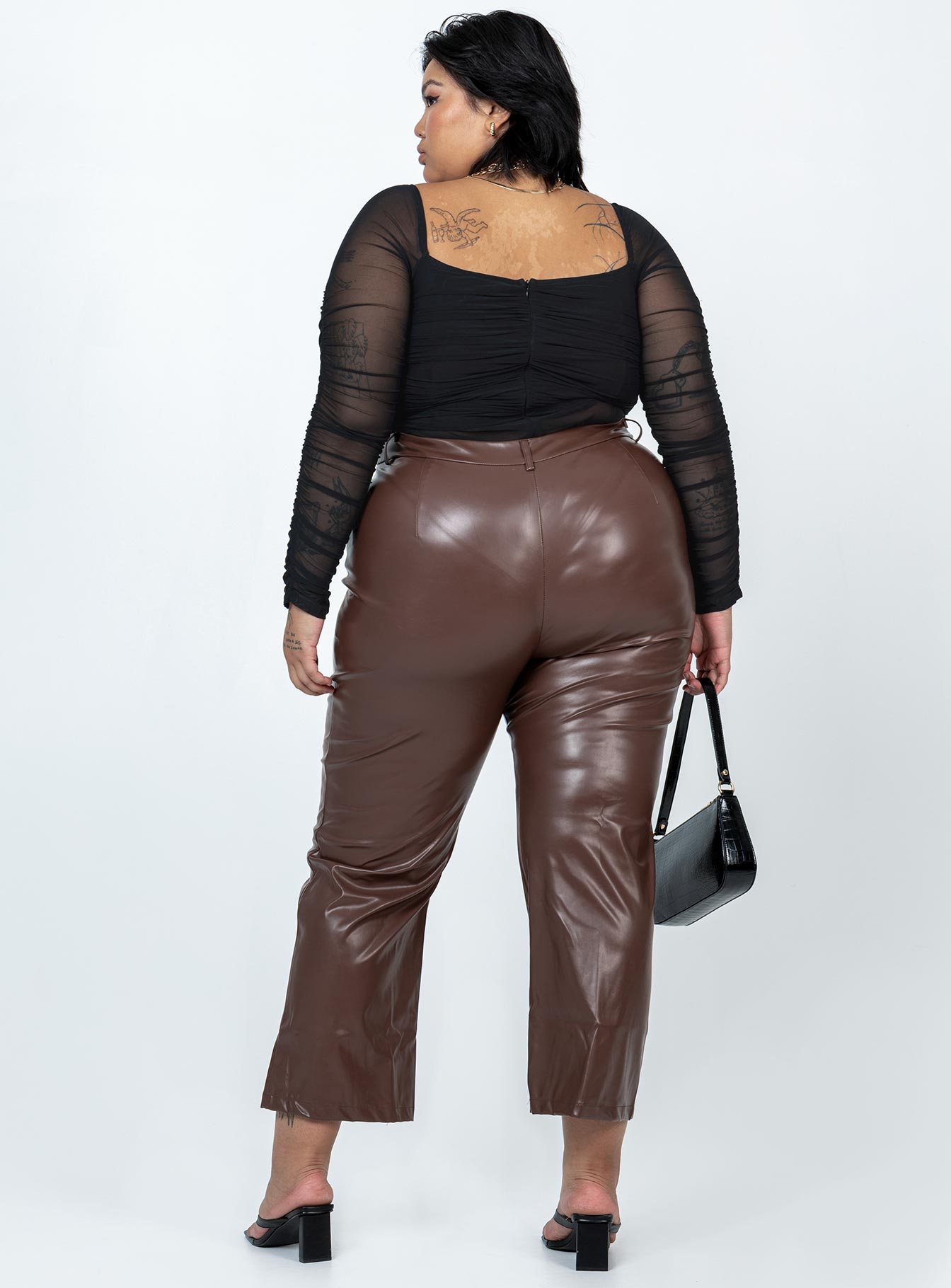 Love Lies Pants Brown Curve