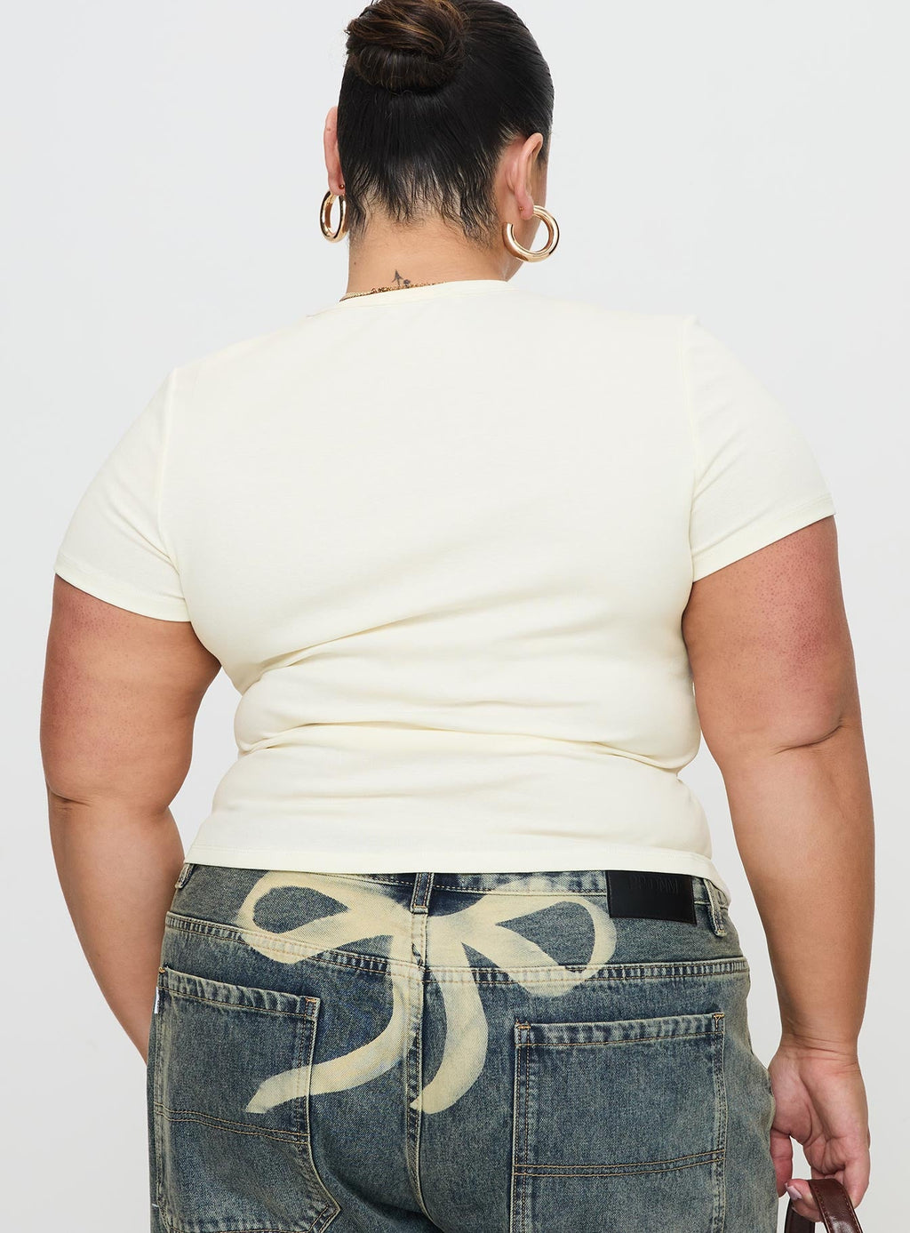 Marseille Manners Graphic Top Cream