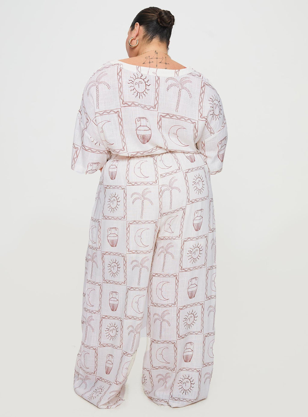 Sun Dream Pant Cream / Multi Curve