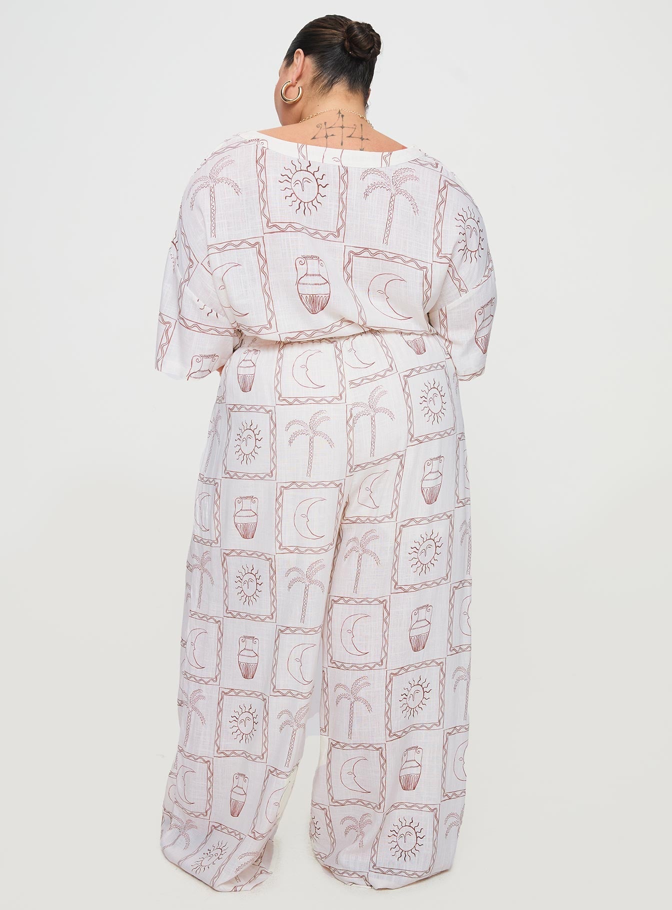 Sun Dream Pant Cream / Multi Curve