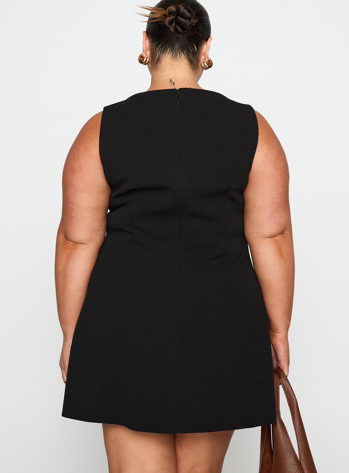 Anse Mini Dress Black Curve