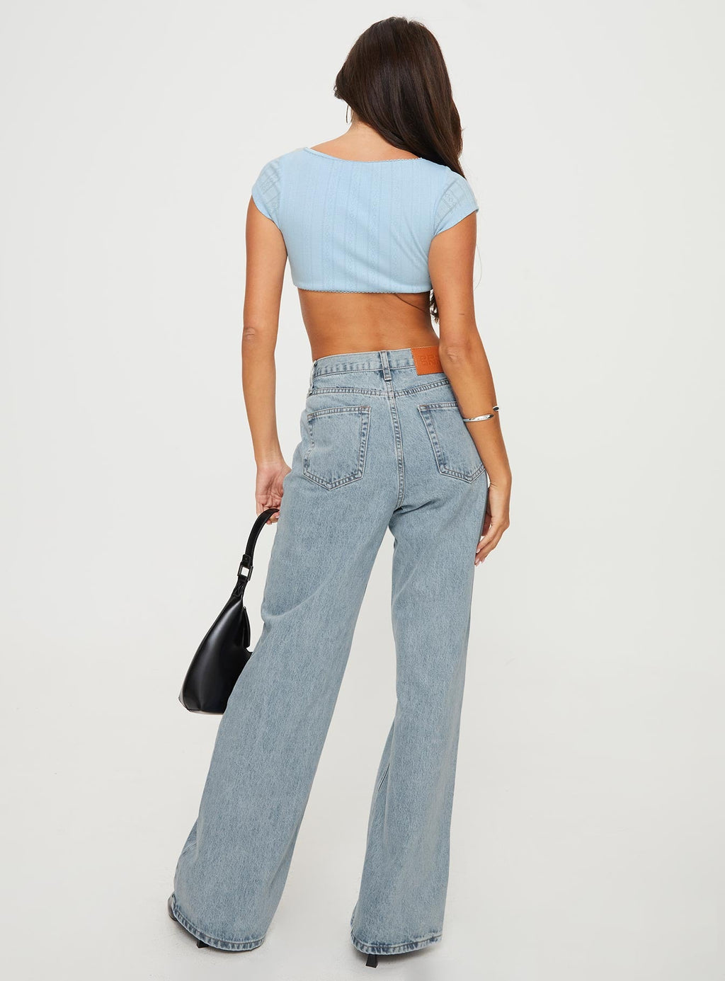 Maple Flare Jean Light Wash Denim