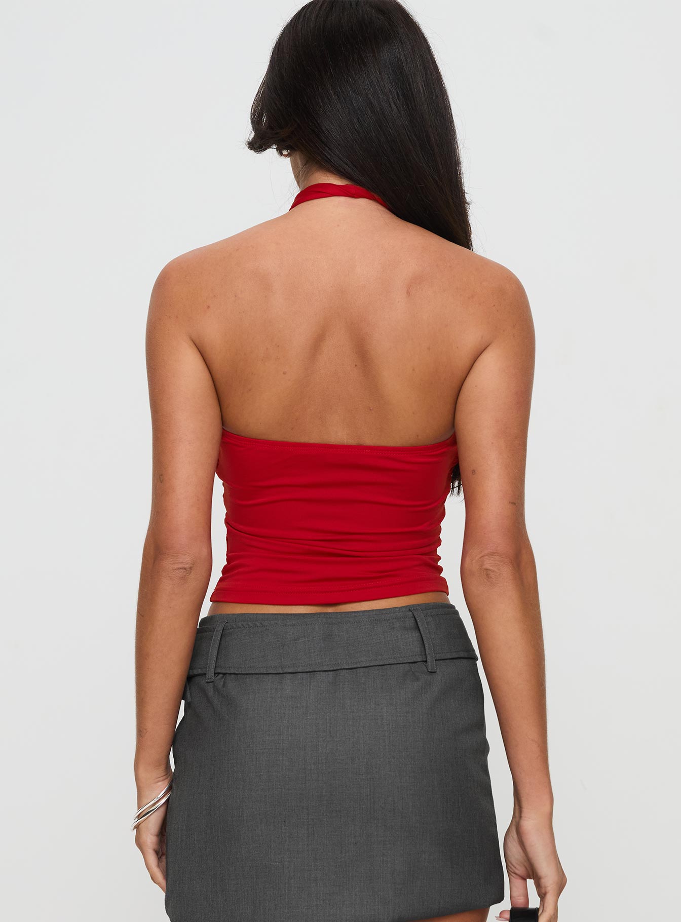 Lavinea Halter Top Red