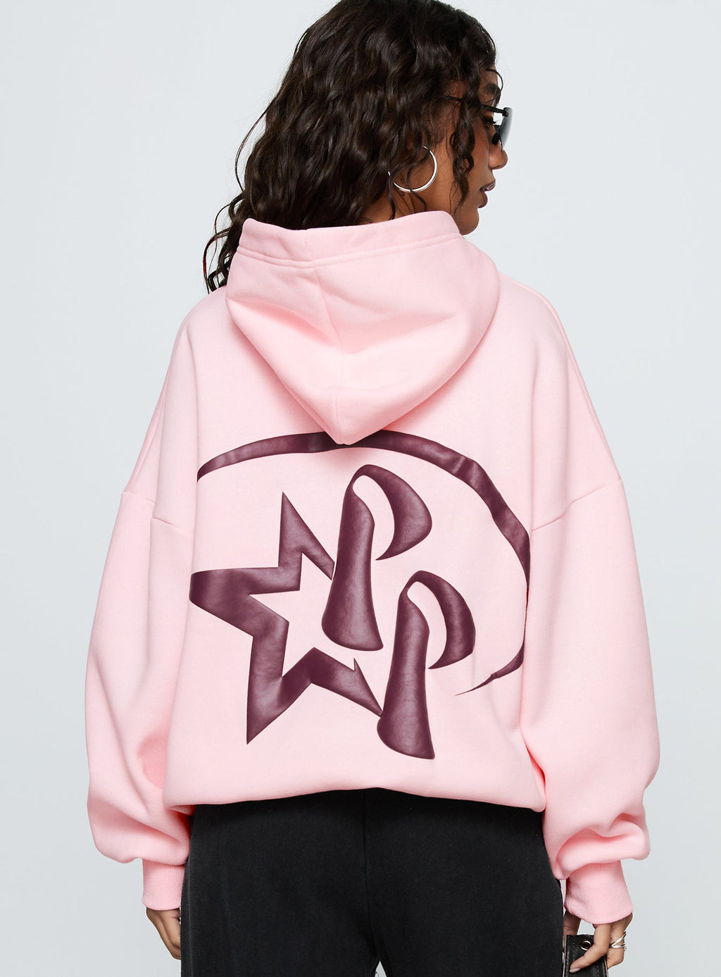 Starblazer Princess Polly Graphic Hoodie Pink