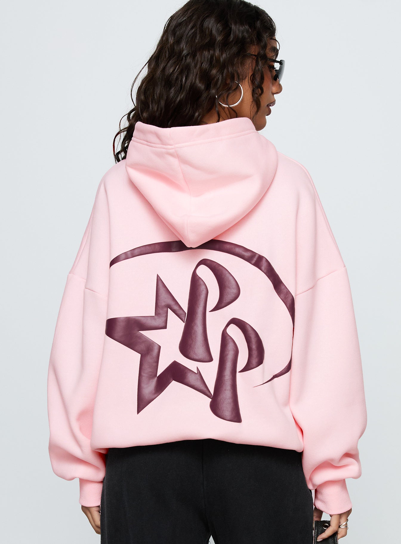 Starblazer Princess Polly Graphic Hoodie Pink