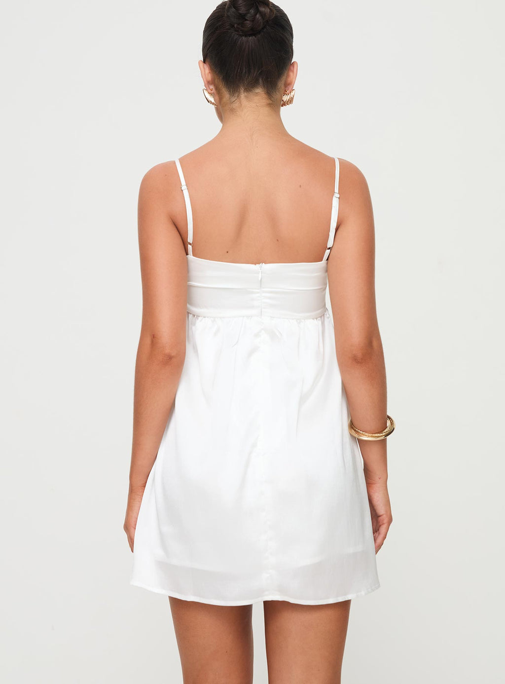 Ortega Mini Dress White