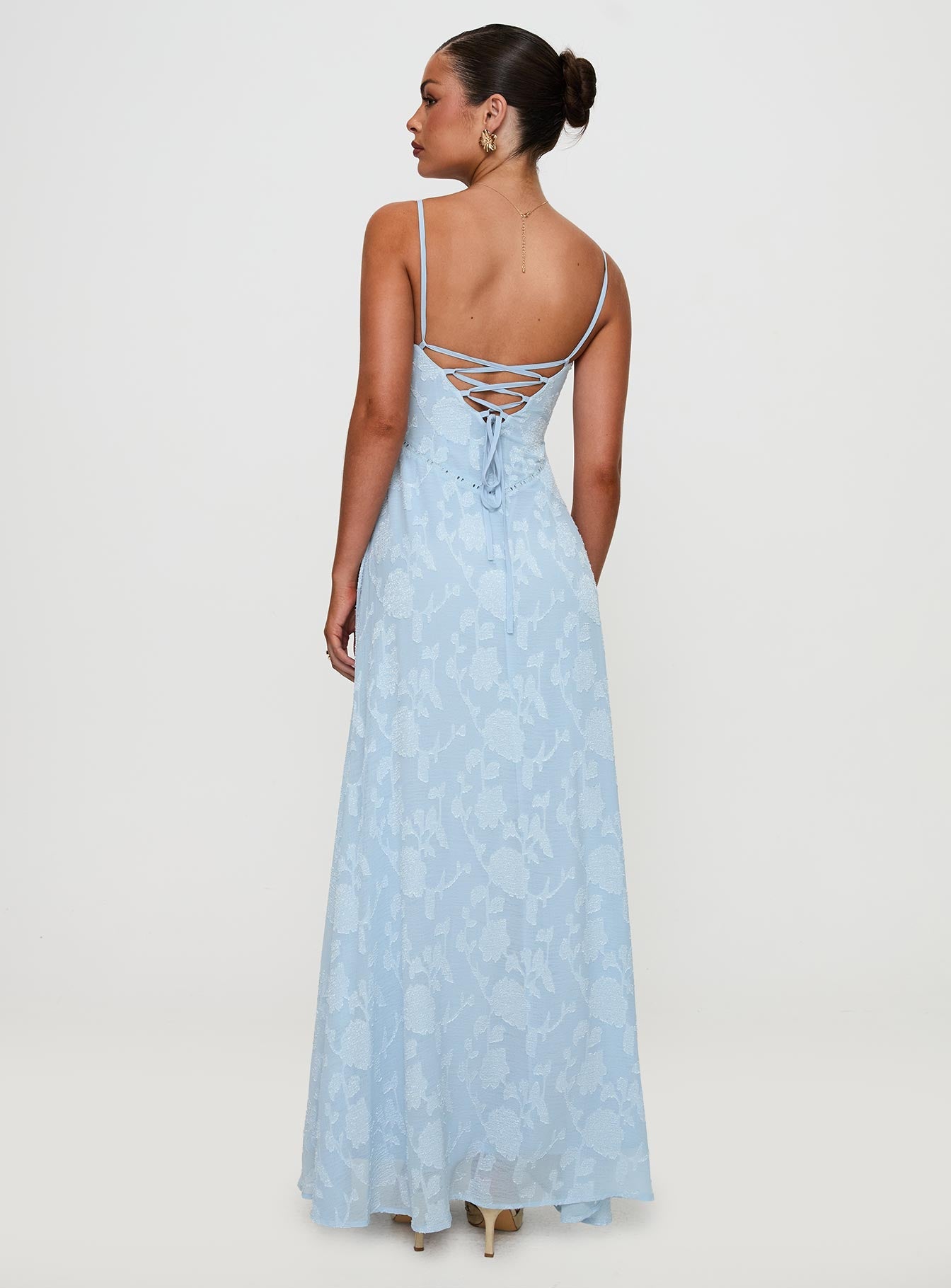 South Of France Maxi Dress Blue