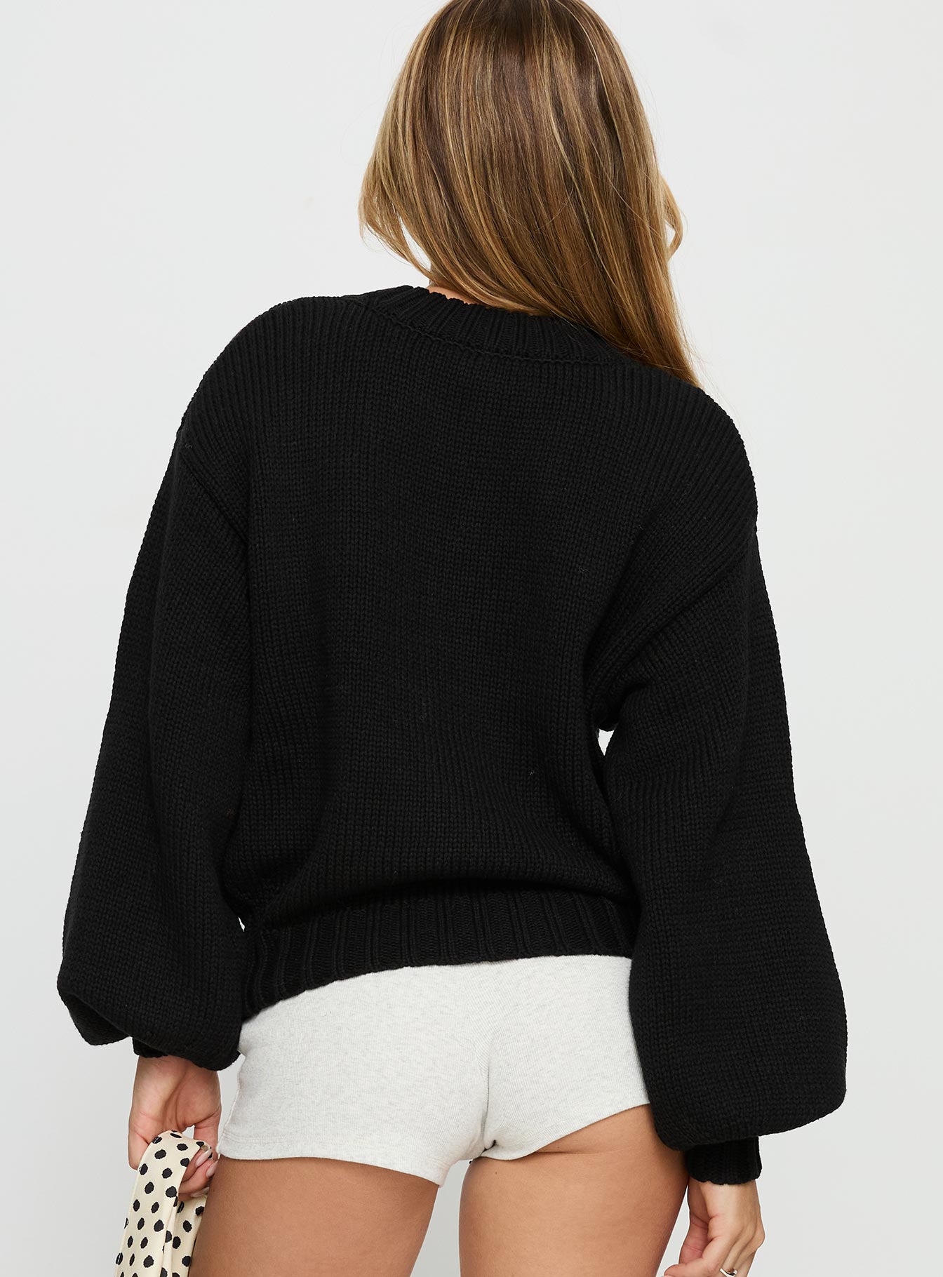 Edern Cardigan Black