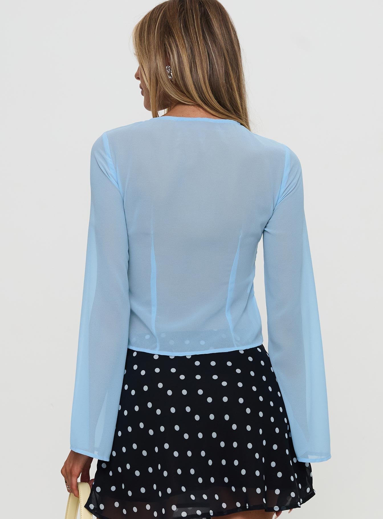 Coates Long Sleeve Top Blue