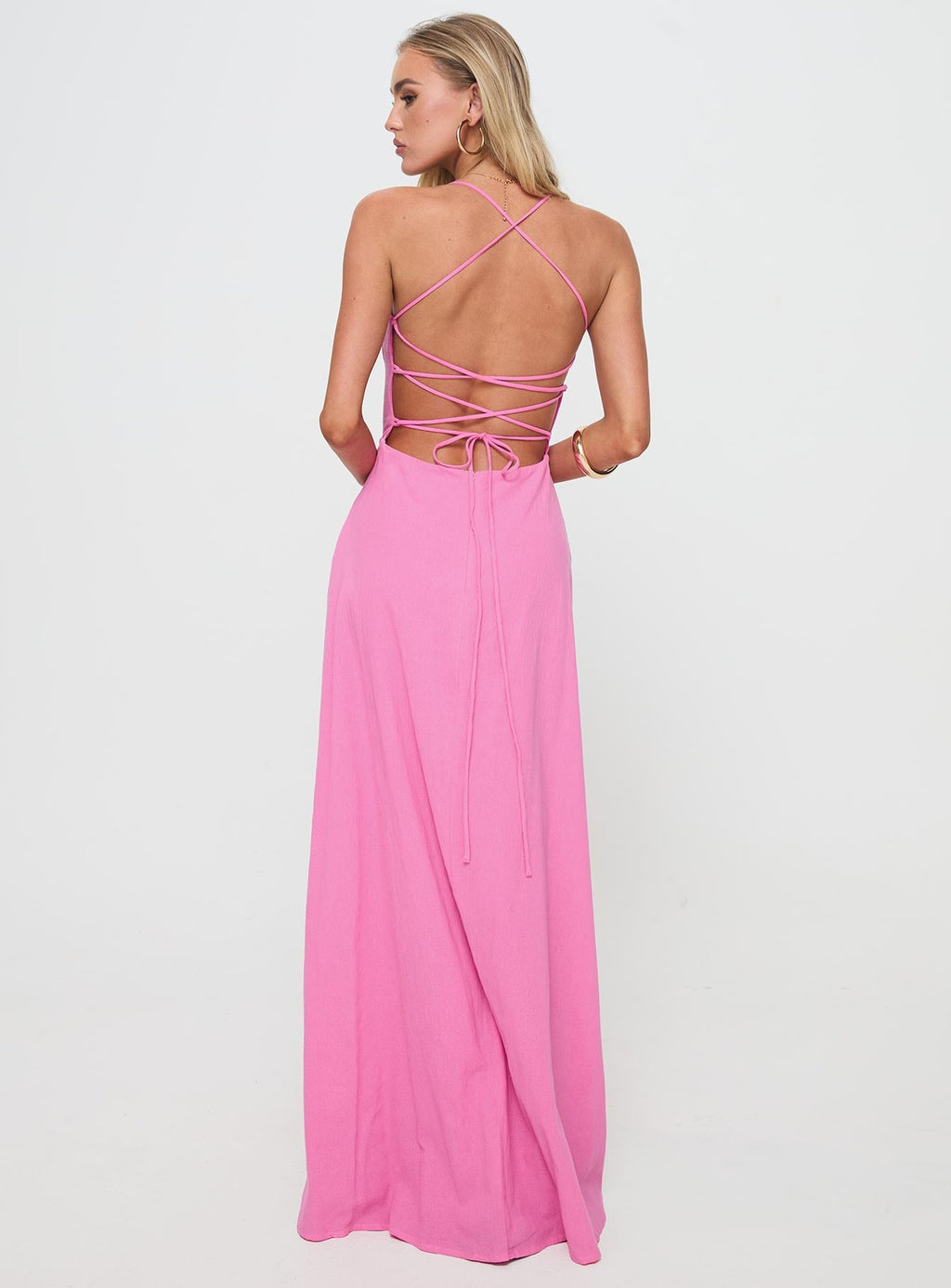 Clea Maxi Dress Pink