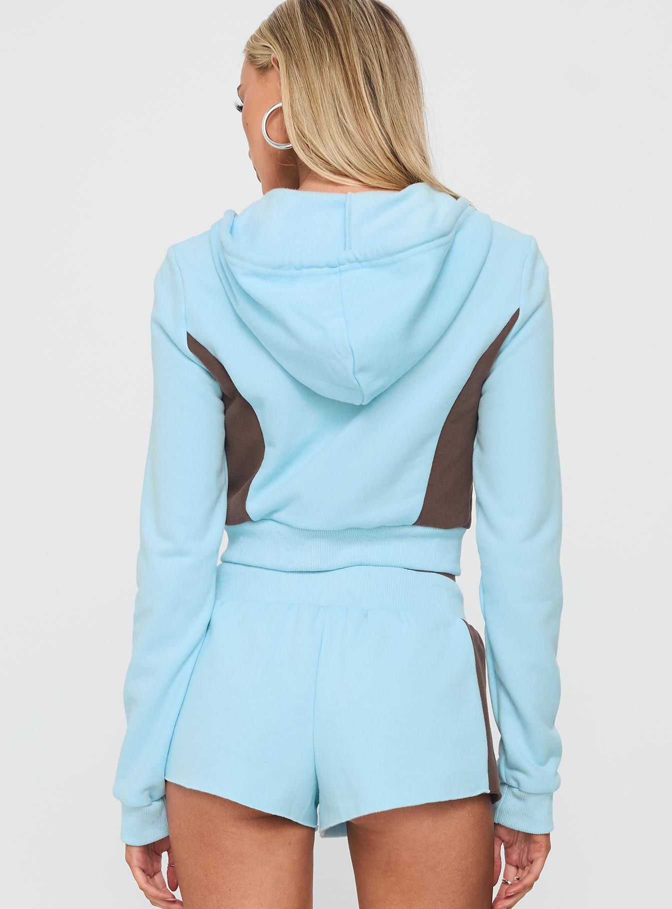 Notable Double Zipper Jumper Blue