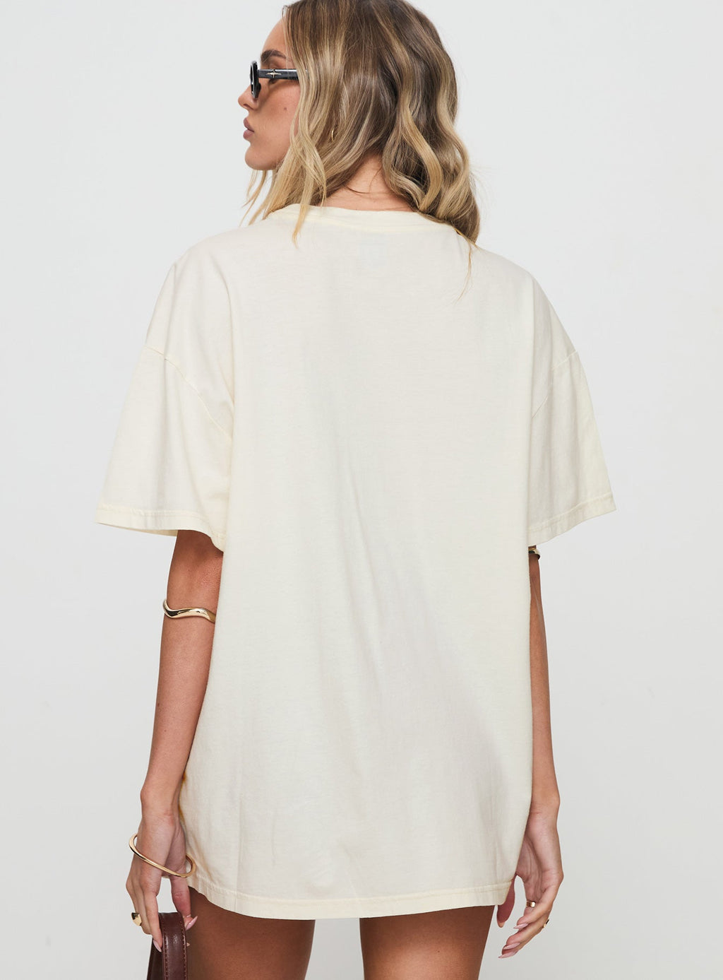 The Claw Club Oversized Tee Yellow