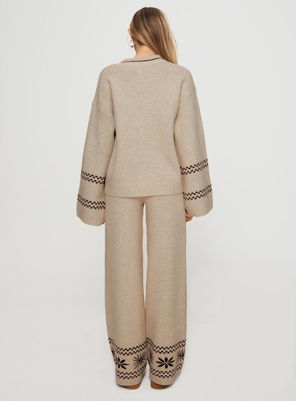 Anok Star Pants Brown / Cream