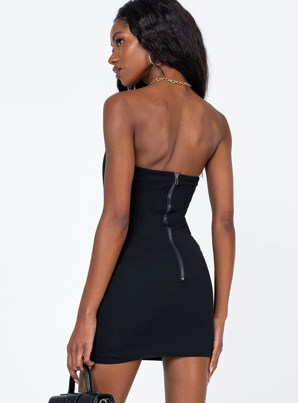 Octavia Mini Dress Black