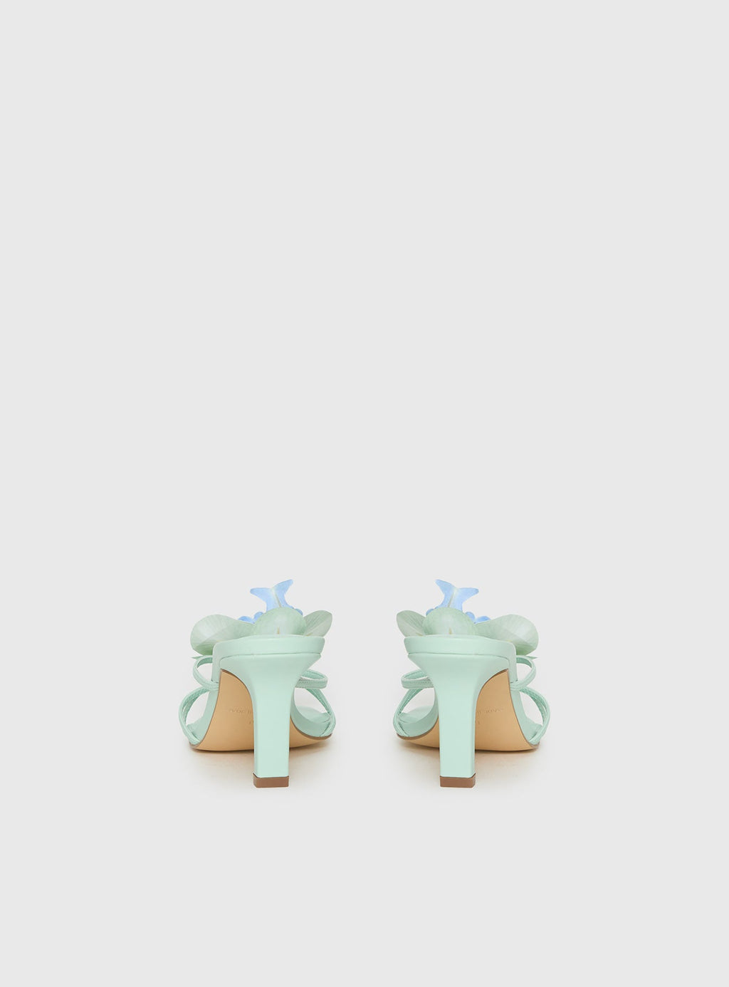 Azira Flower Detail Heels Blue