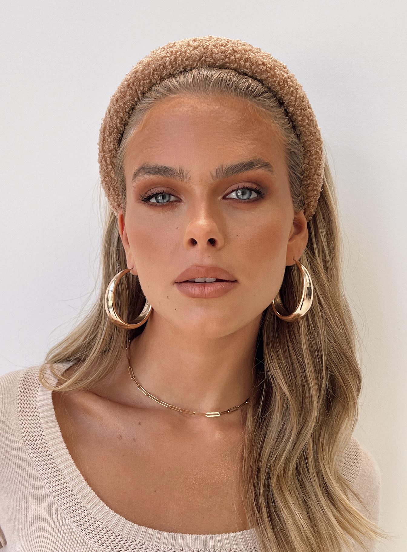 Sharnaya Headband Beige