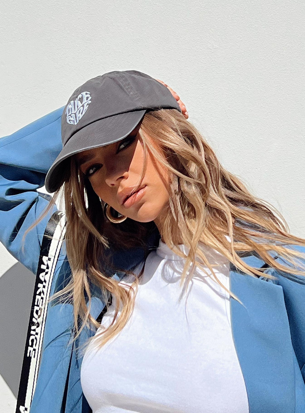 Take Care Dad Cap Slate