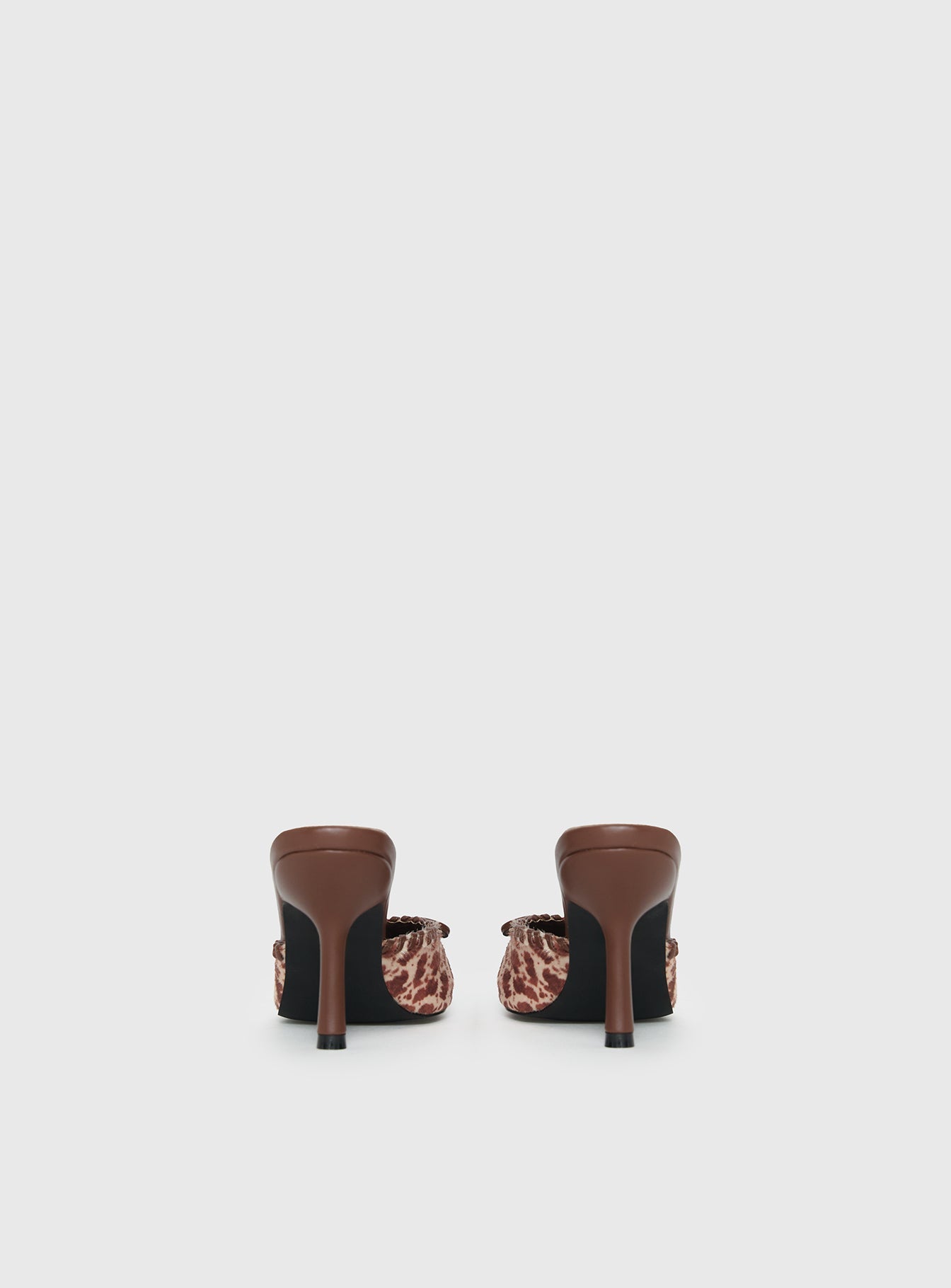 Boardroom Pointed Toe Heels Caramel Cow