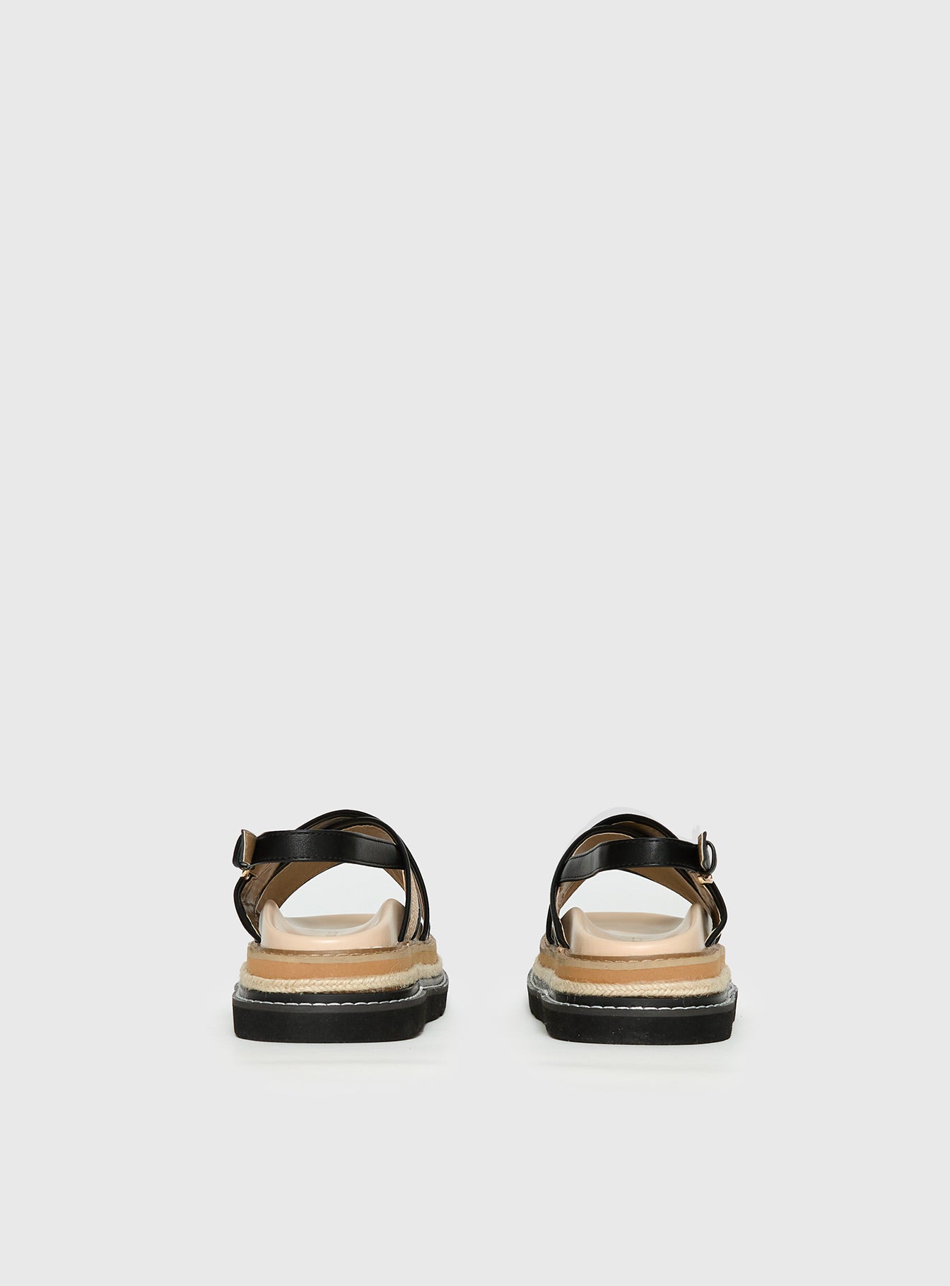 Odi Sandals Tan / Black
