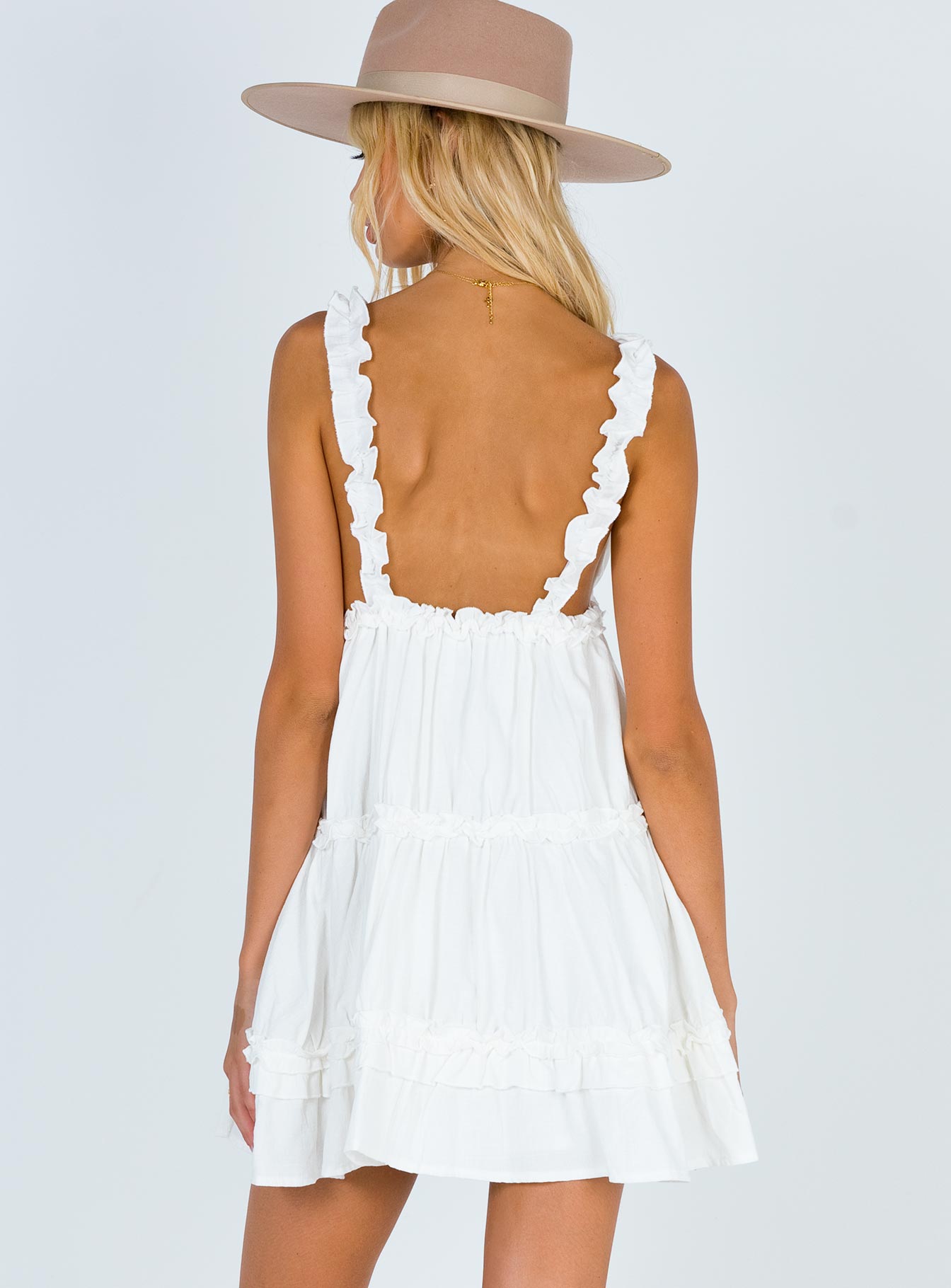 Romeo Mini Dress White