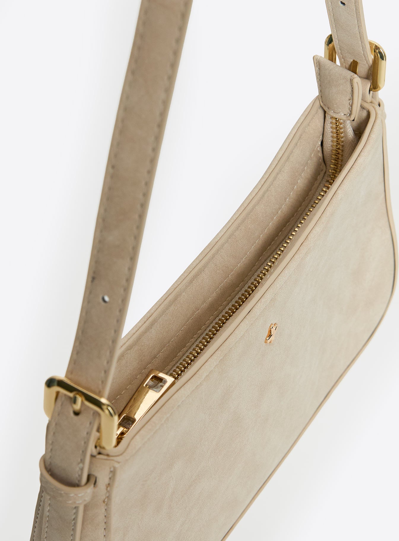 Peta & Jain Lilu Bag Cream Suede