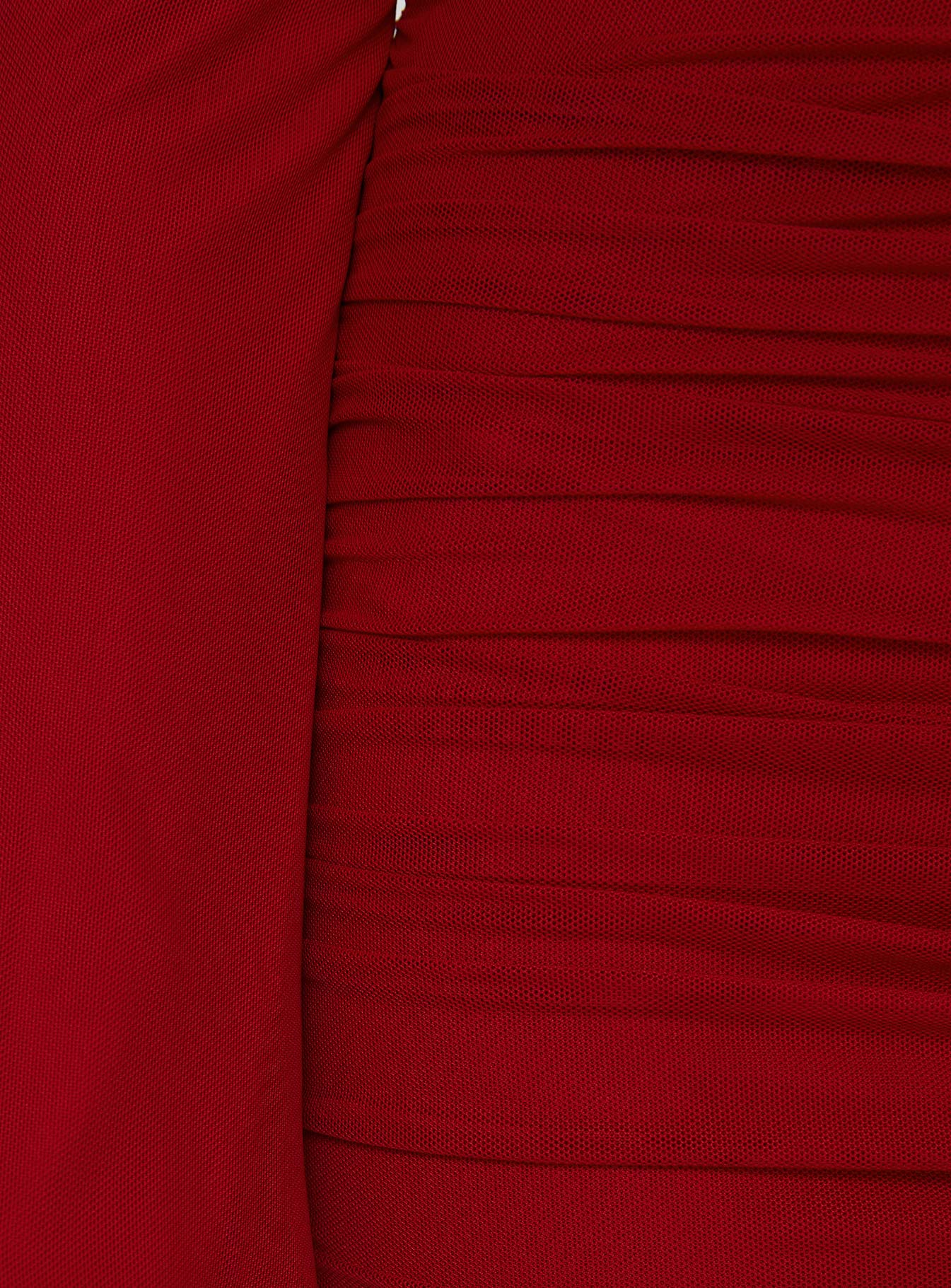 Grandy Long Sleeve Mini Dress Burgundy