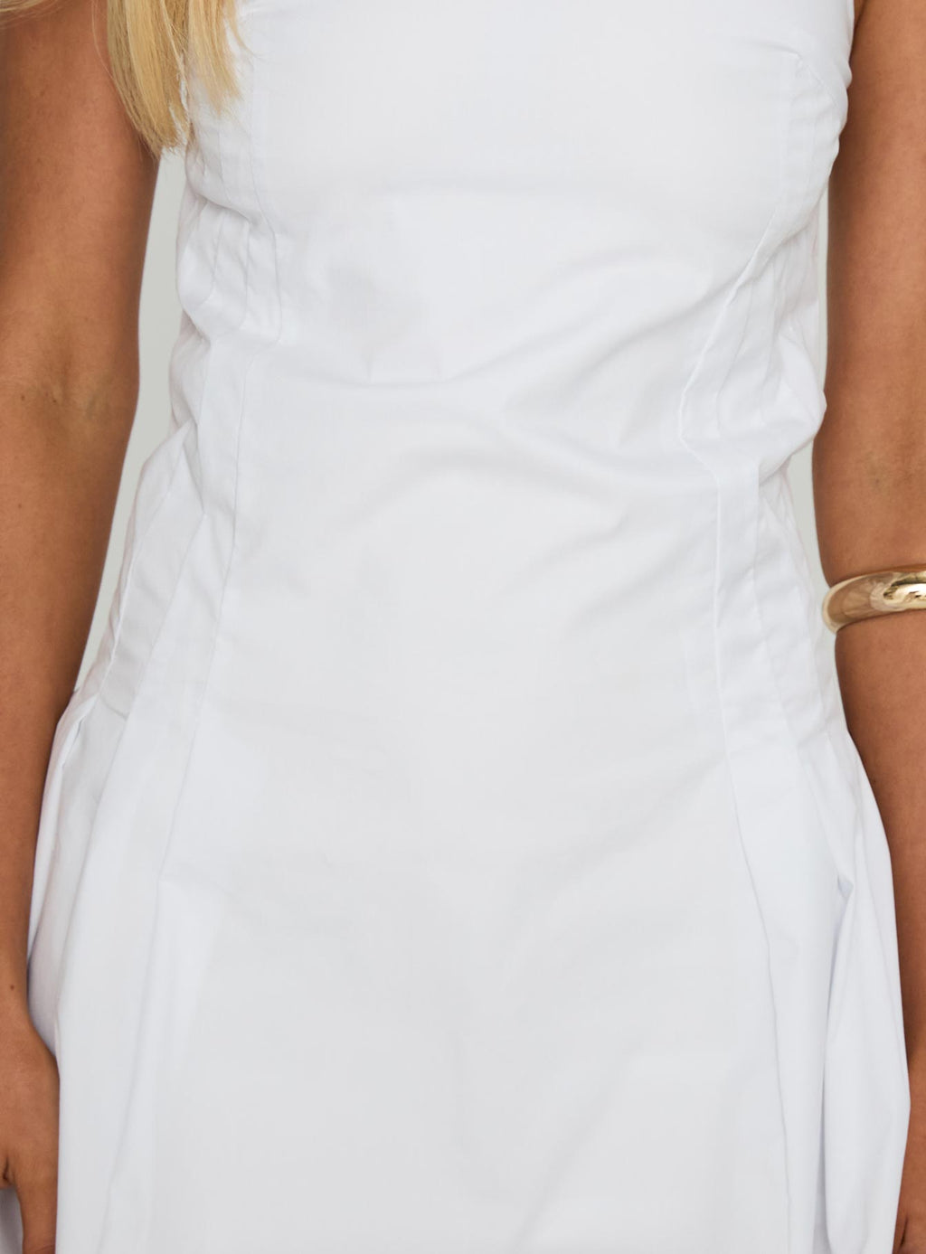 Songs Of Summer Mini Dress White