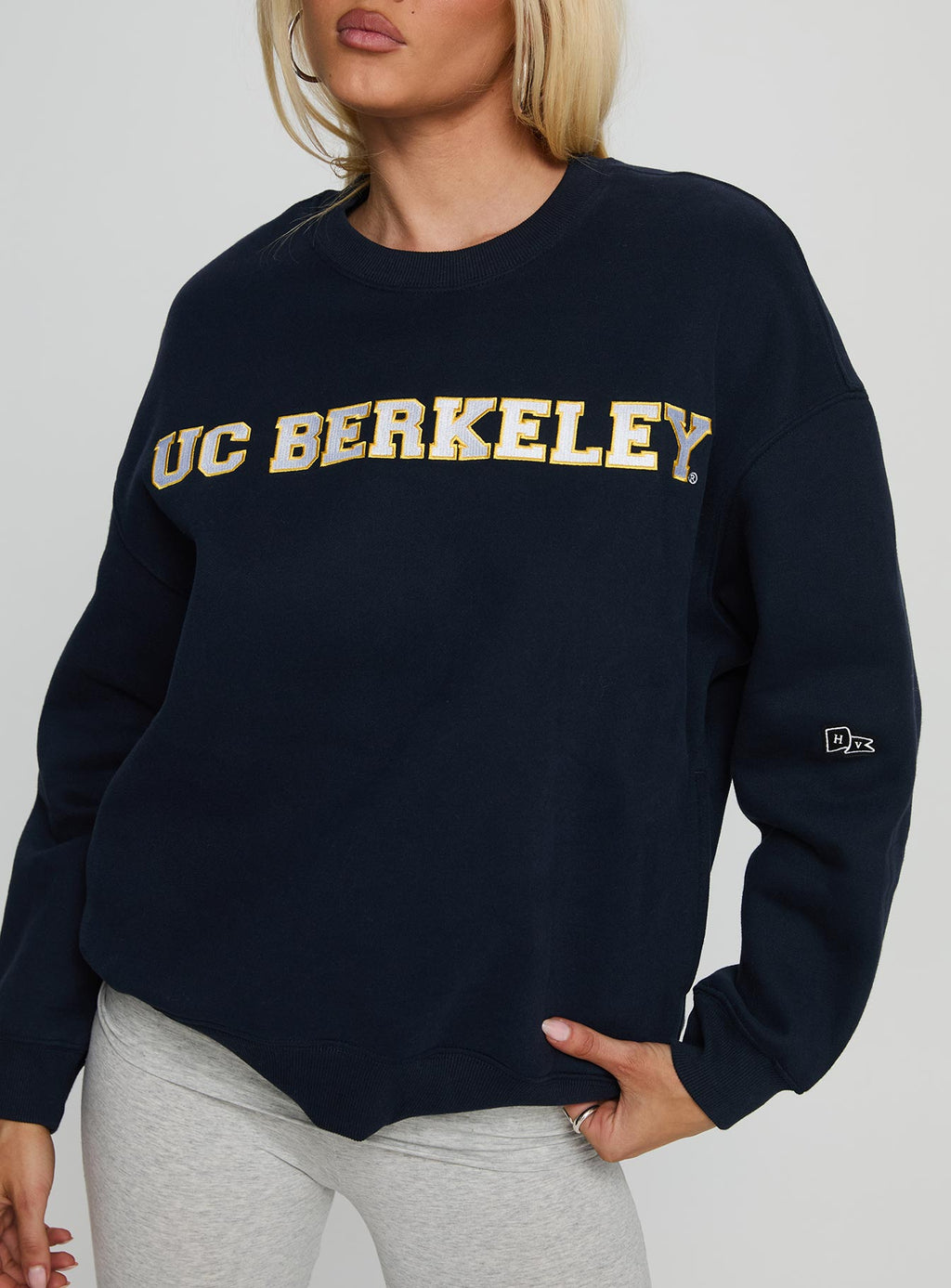 UC Berkeley Offside Crewneck Sweatshirt Navy
