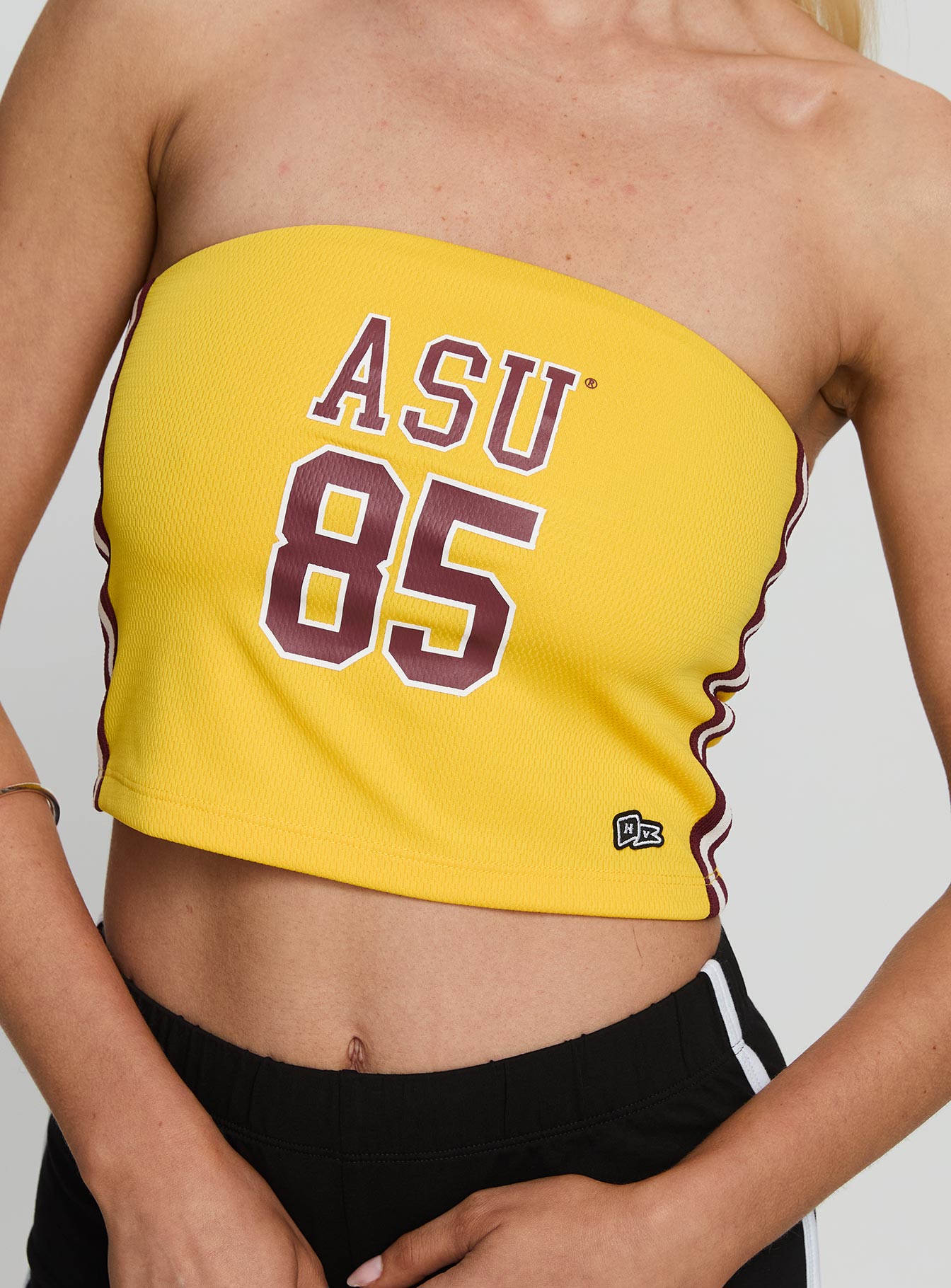 ASU Jersey Tube Top Gold
