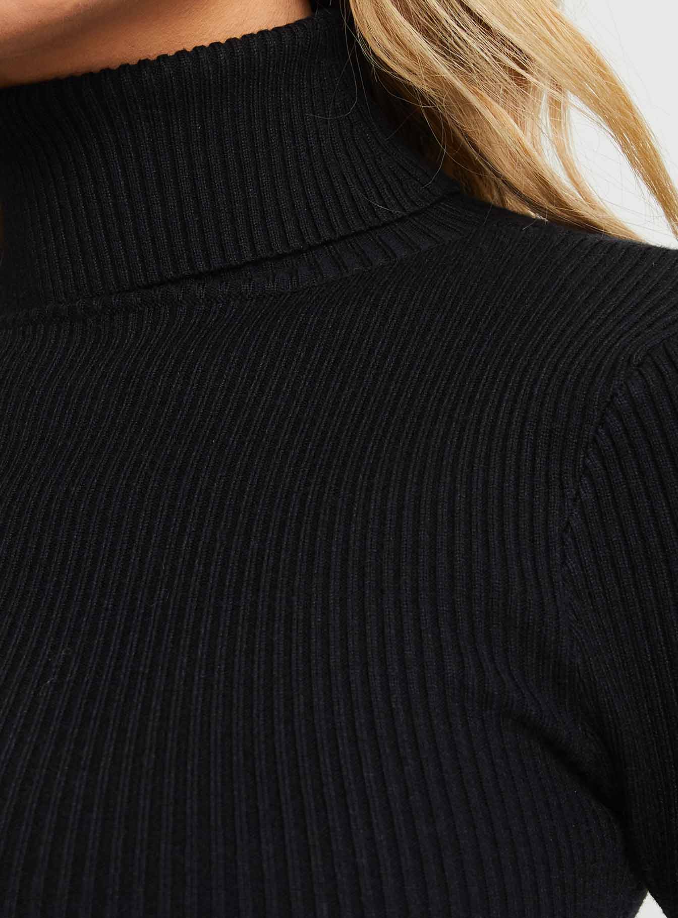 Sydella Long Sleeve Maxi Dress Black