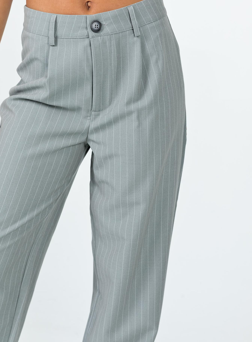 Titius Pant Grey Pinstripe