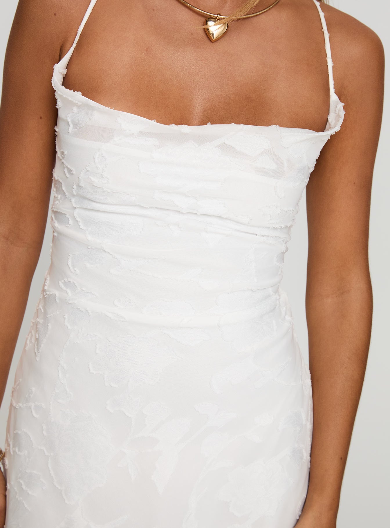 Celena Mini Dress White / Floral