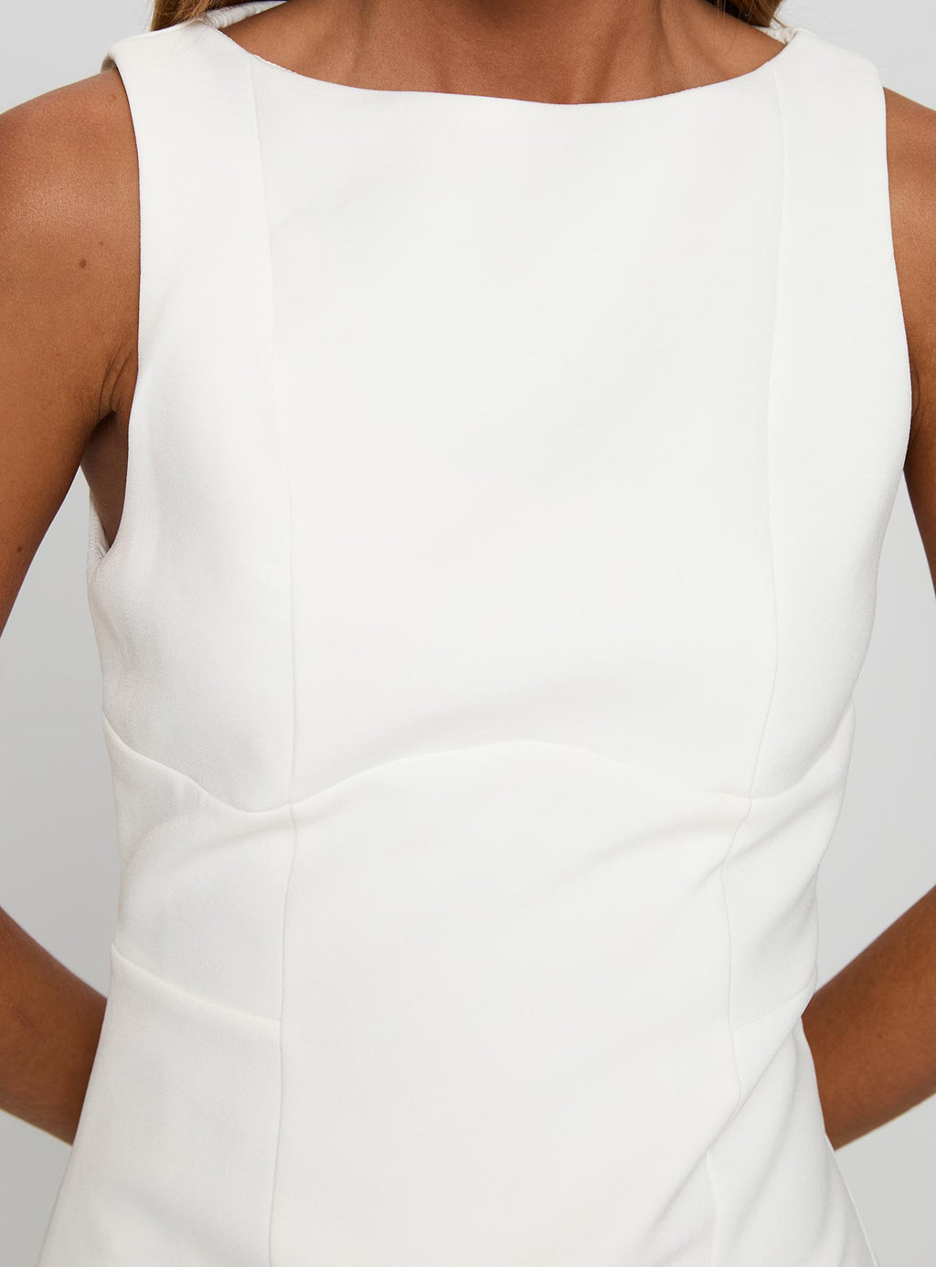 Klaudia Mini Dress White