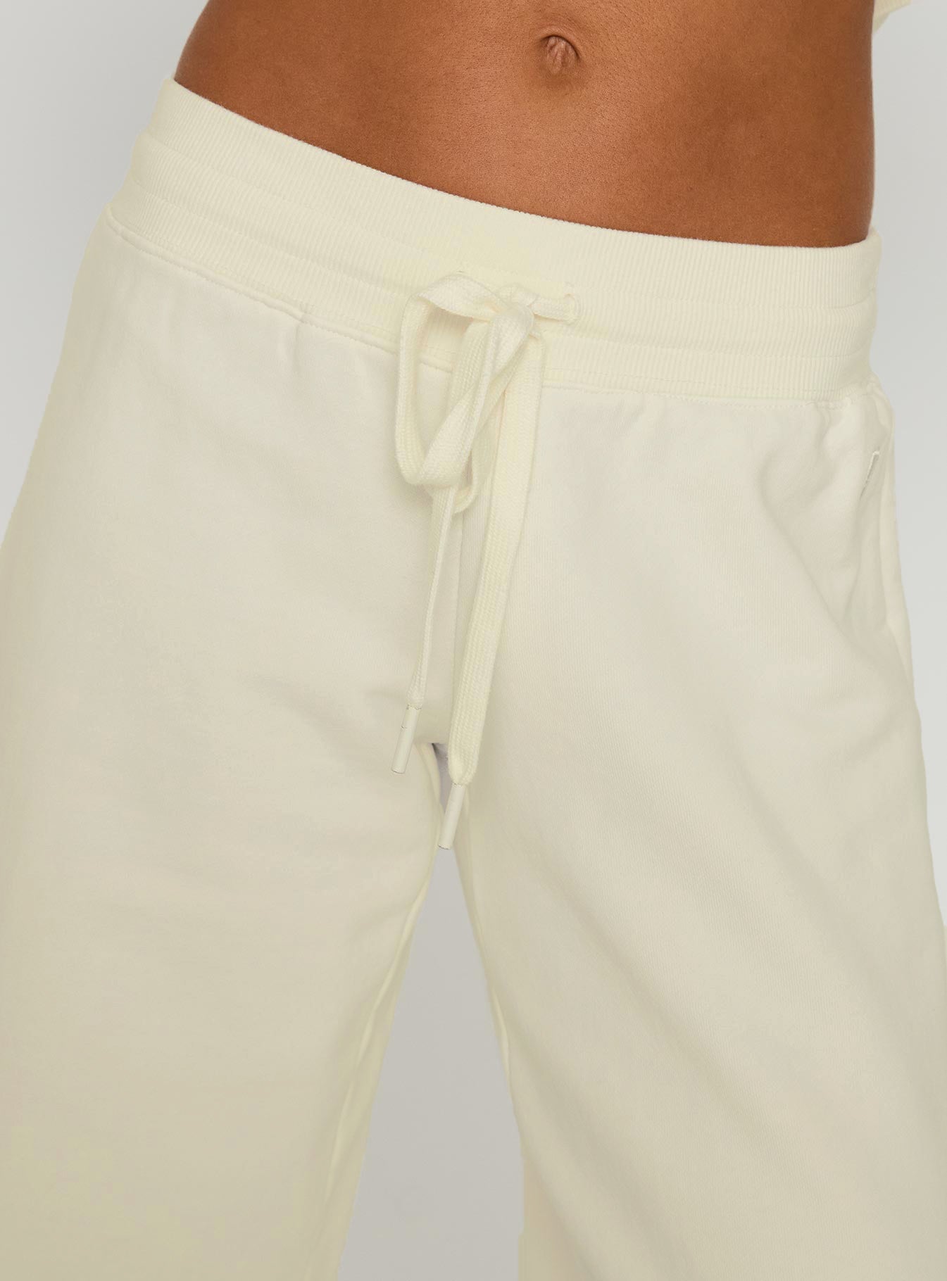 Dodie Wide Leg Pants Washed White