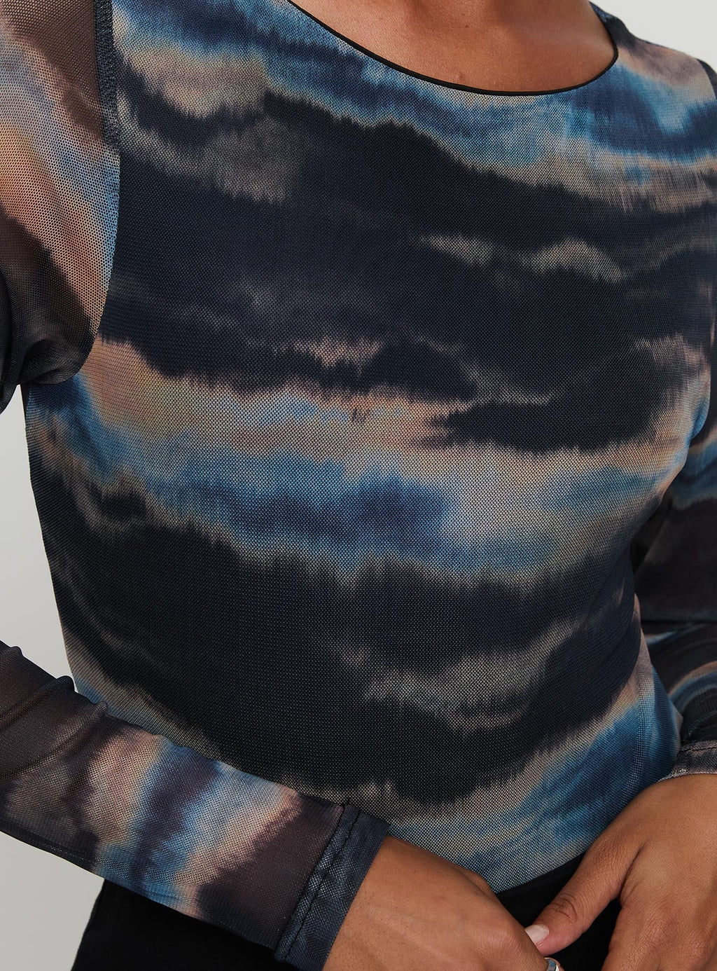 Agate Long Sleeve Bodysuit Multi