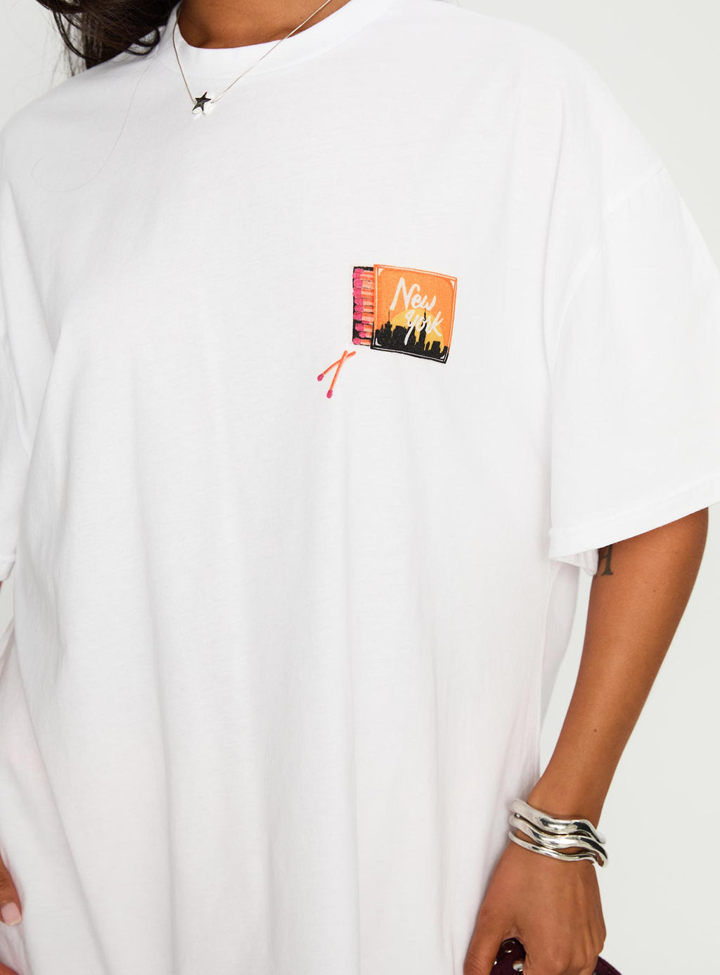Matchbox Collection Graphic Tee White / Multi