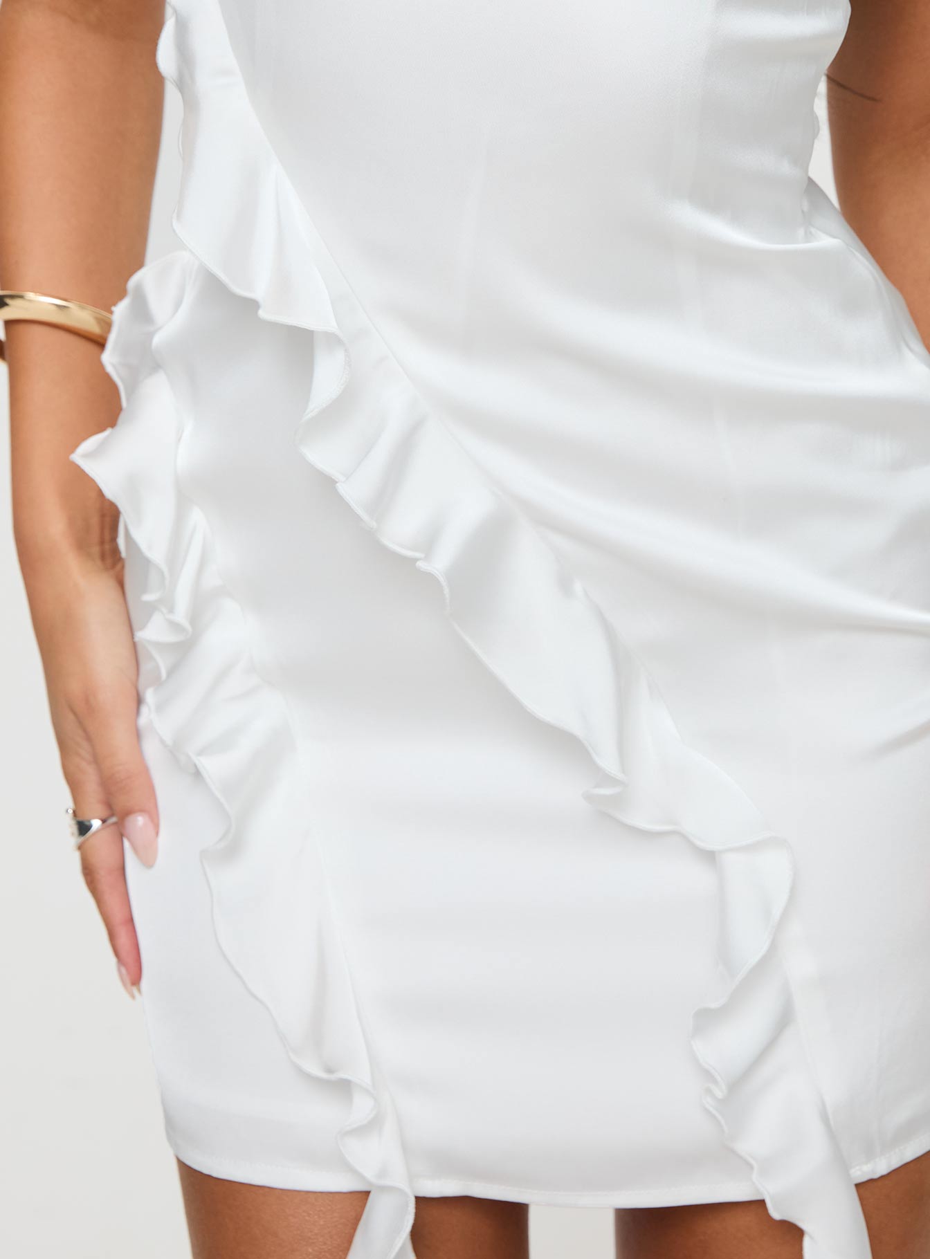 Branwell Mini Dress White